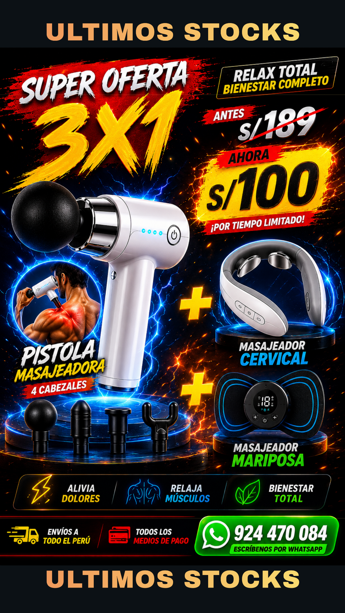 Daipier Facebook ad: Relax Premium En Casa