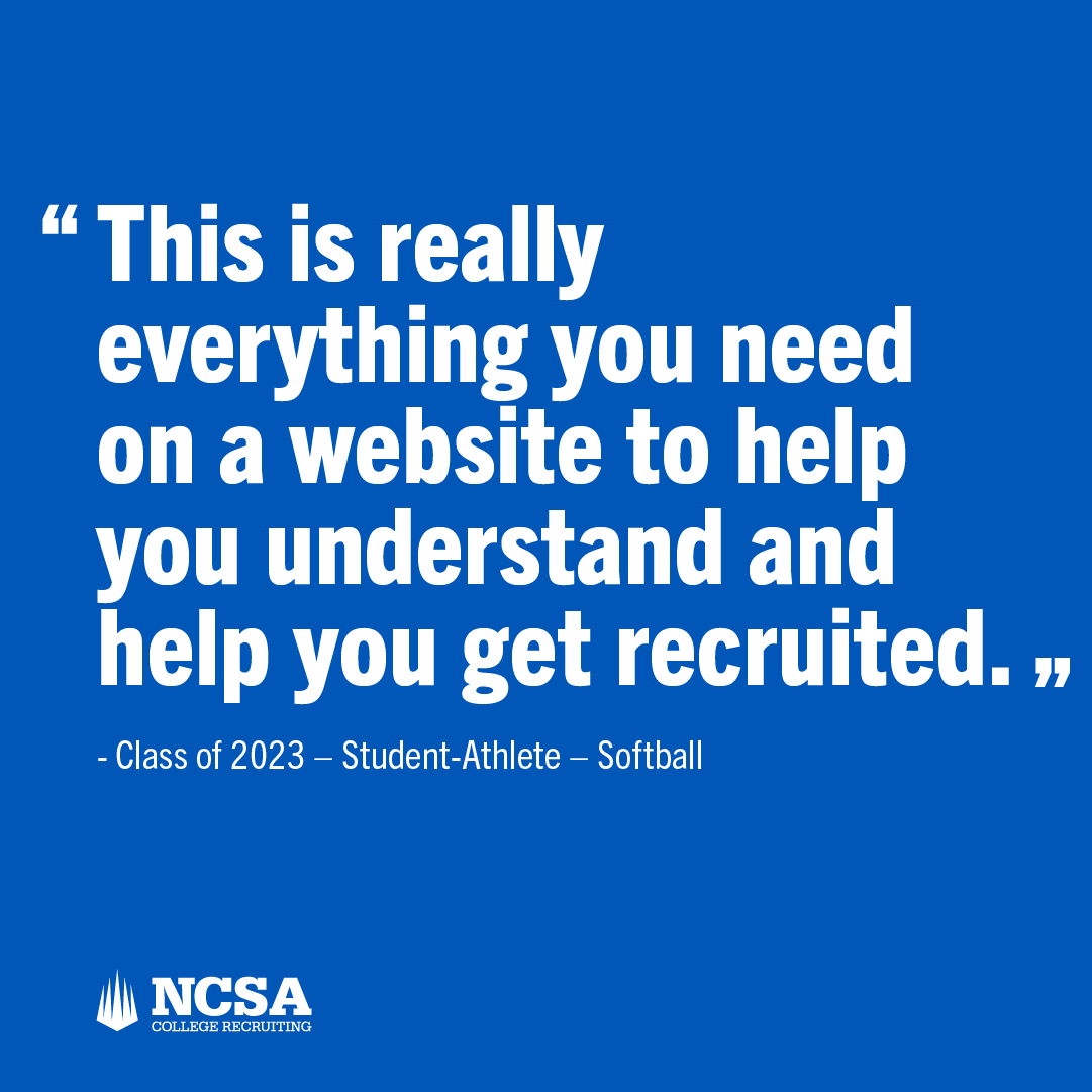 NCSA College Recruiting Facebook ad