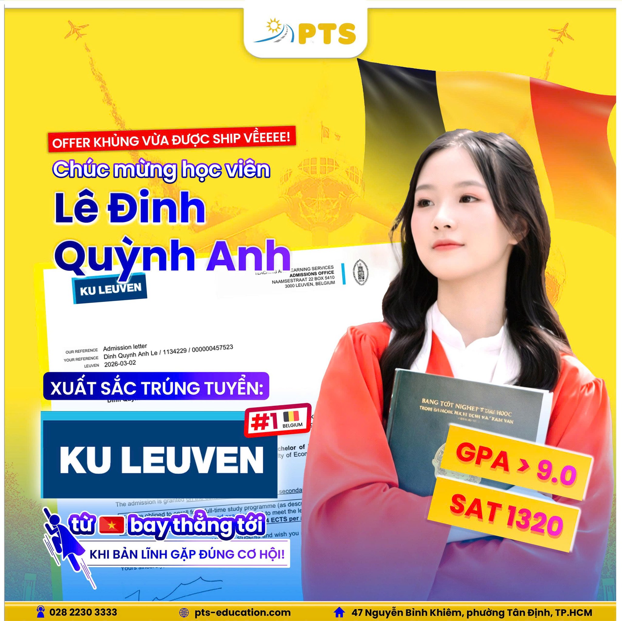 Du học PTS Facebook ad: OFFER KHỦNG ĐÃ VỀ!