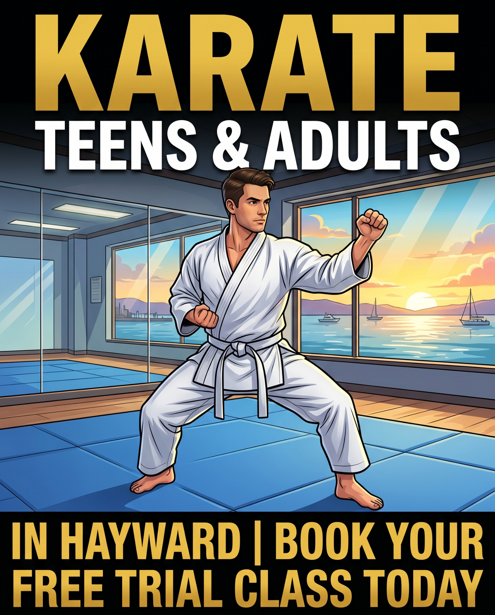 Team Brewer Karate and Fitness Facebook ad