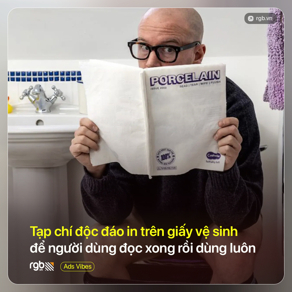 RGB Facebook ad: TẠP CHÍ ĐƯỢC IN TRÊN GIẤY VỆ SINH…