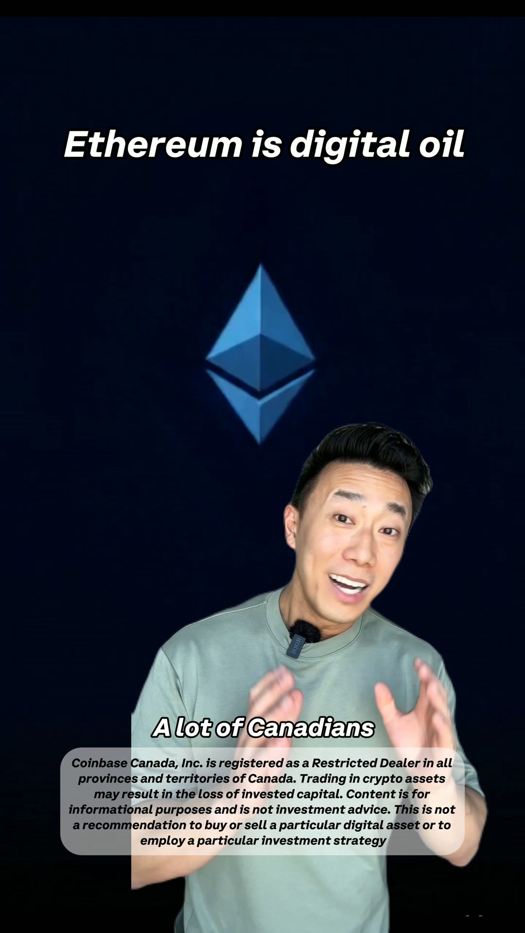 Coinbase Facebook ad: Simplify Ethereum with Coinbase