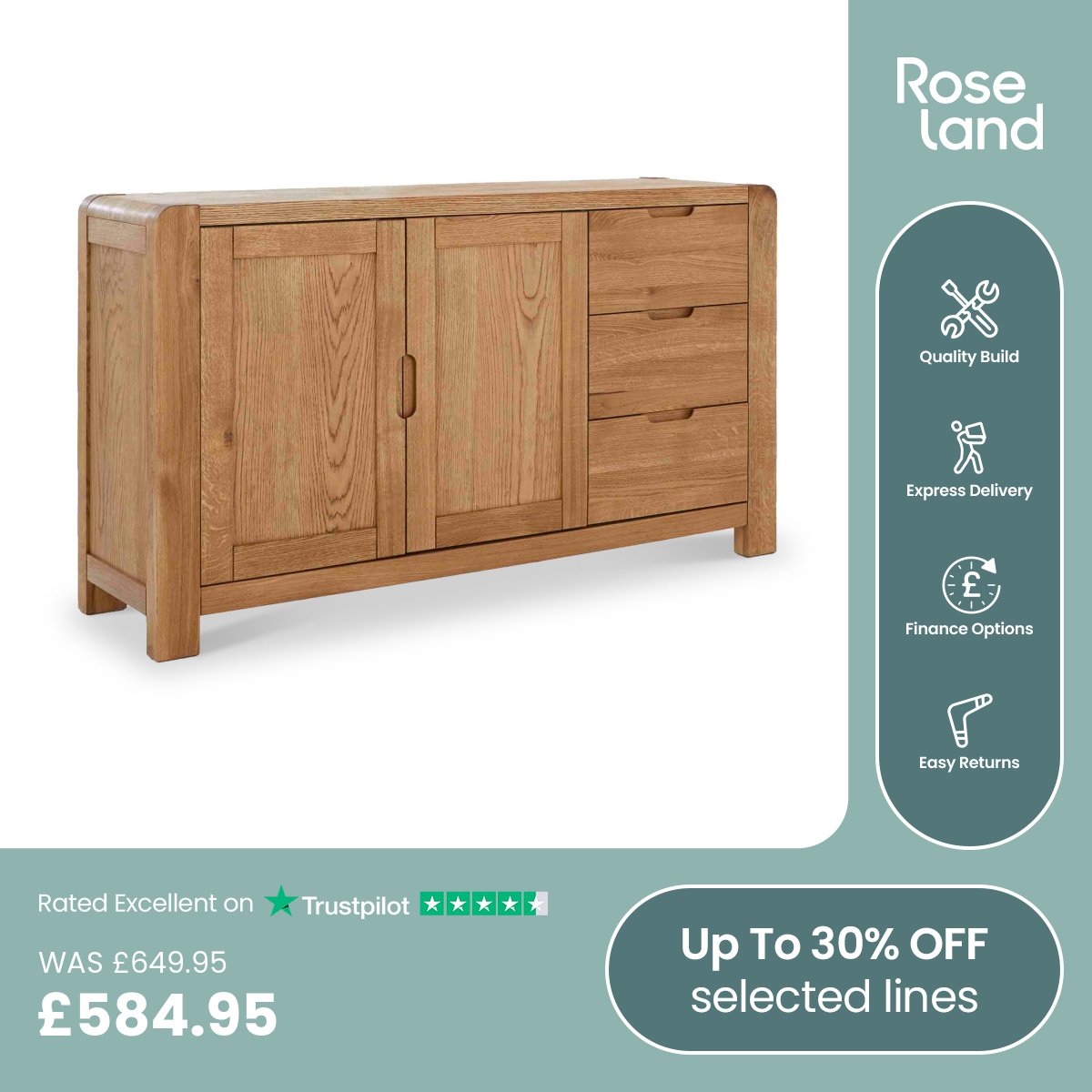 Roseland Furniture Facebook ad