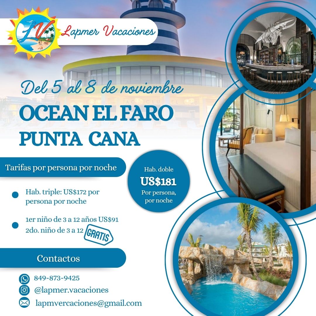 Lapmer Vacaciones Facebook ad: Merecido descanso!
