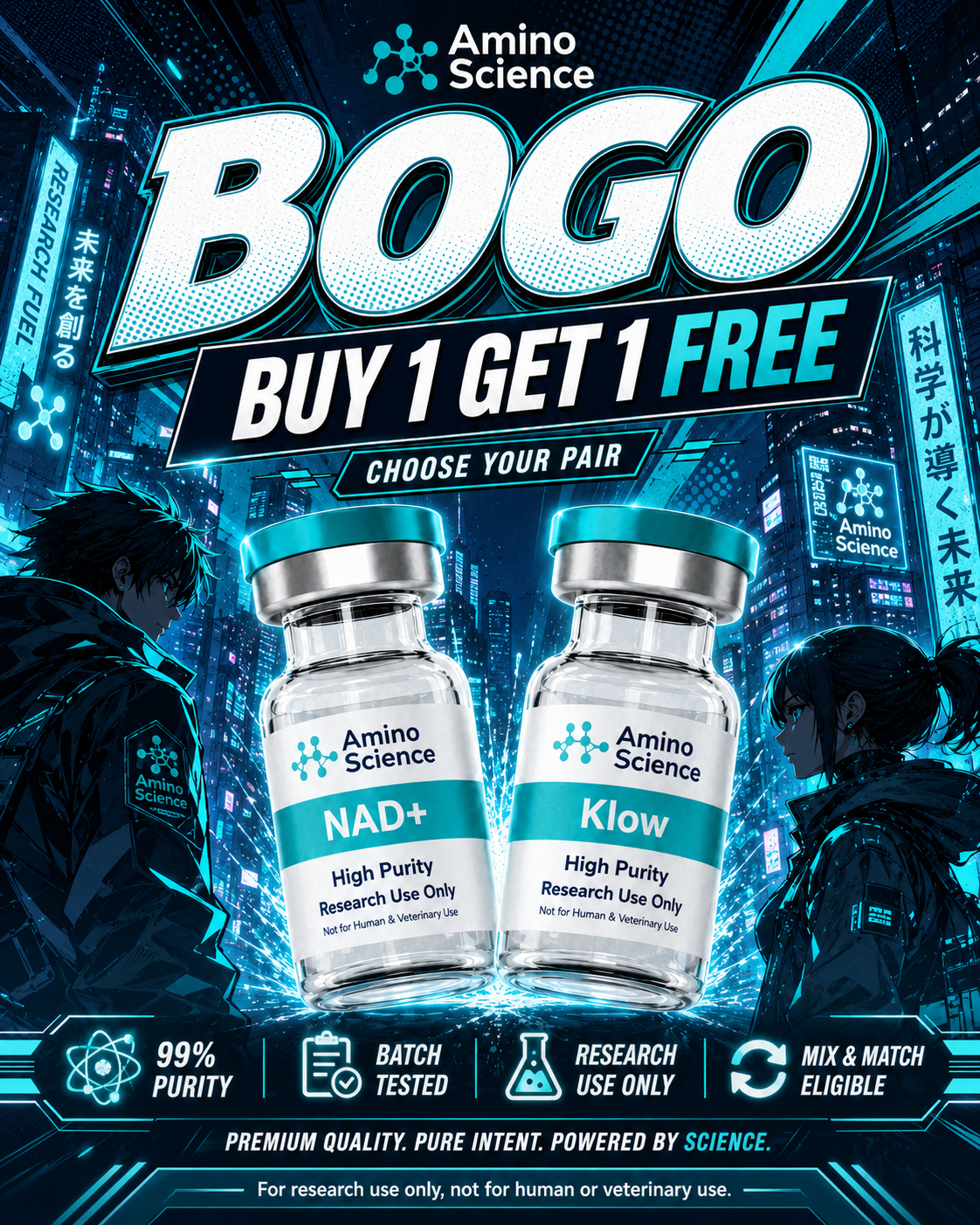Amino Science Labs Facebook ad