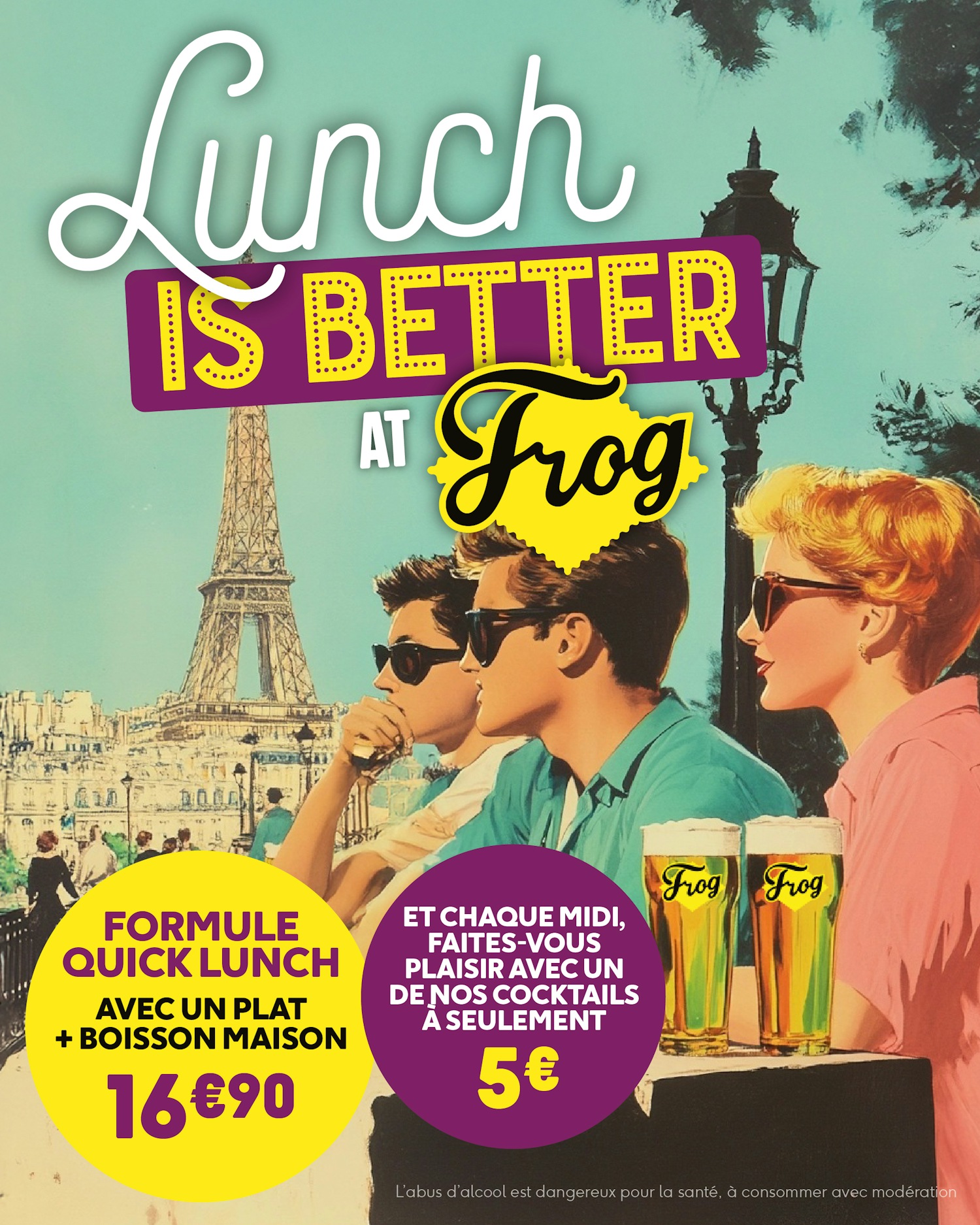FrogPubs Facebook ad: Lunch is Better at FrogPubs