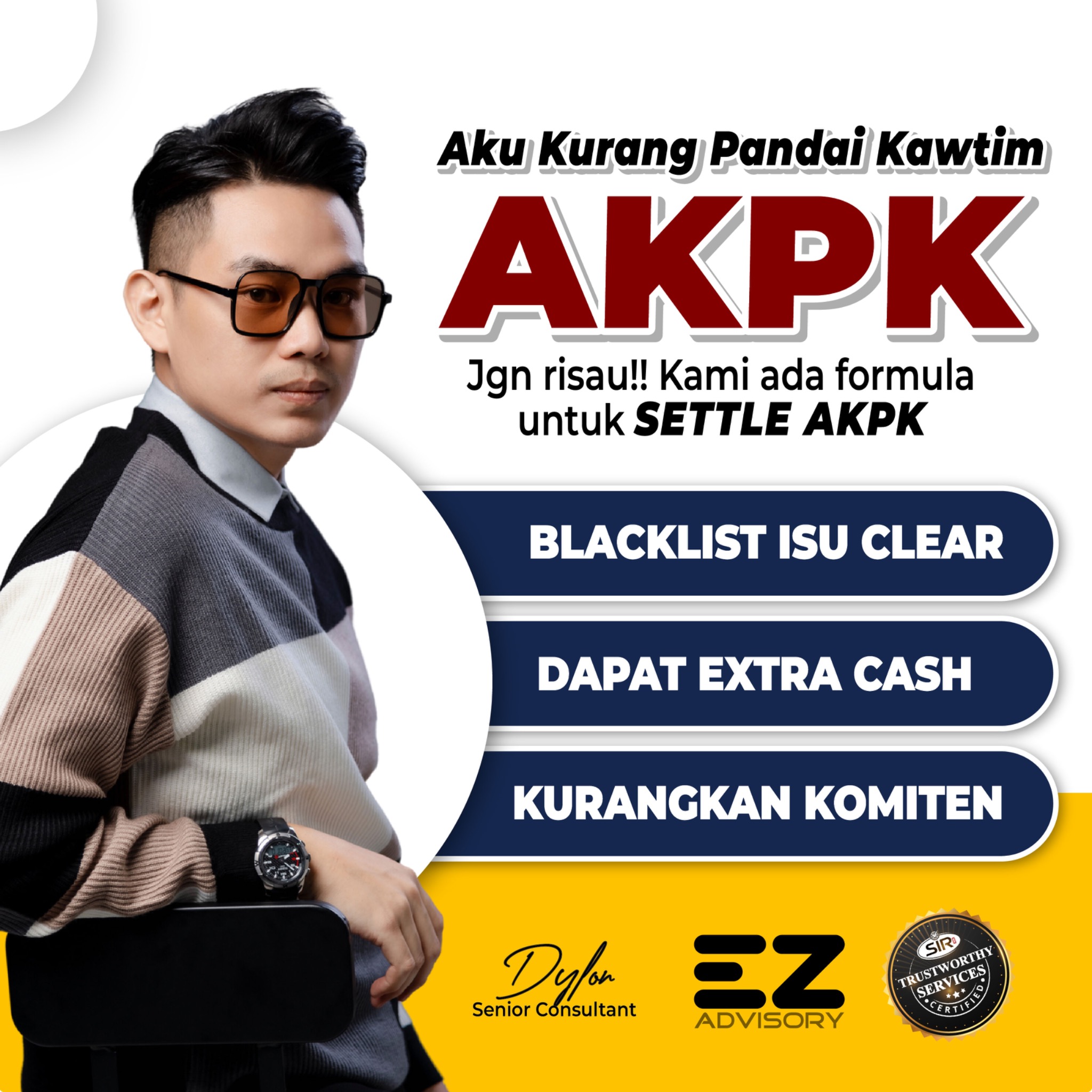 Koon - Ez Advisory Facebook ad: PM segera untuk info lanjut!