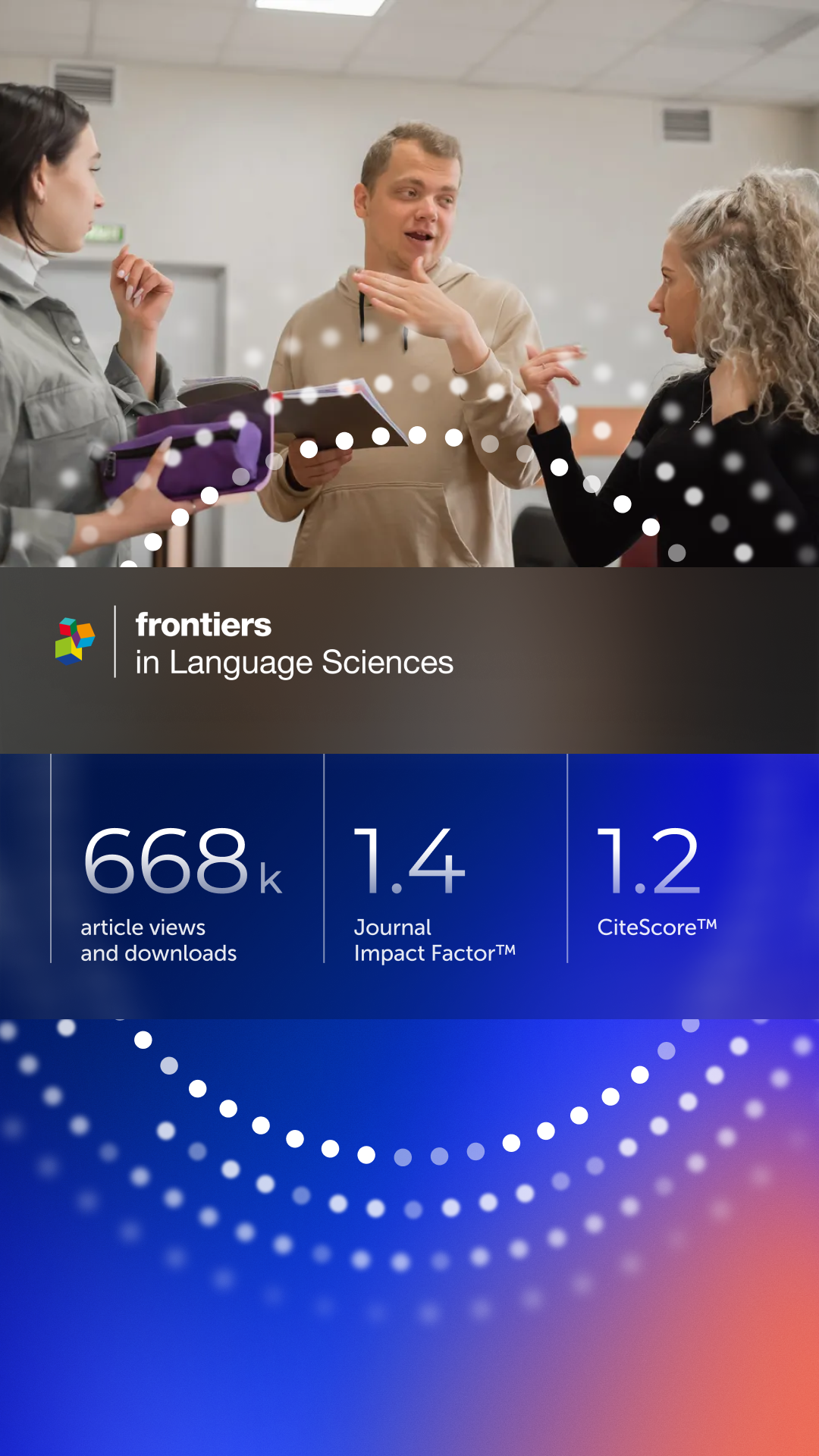 Frontiers Facebook ad