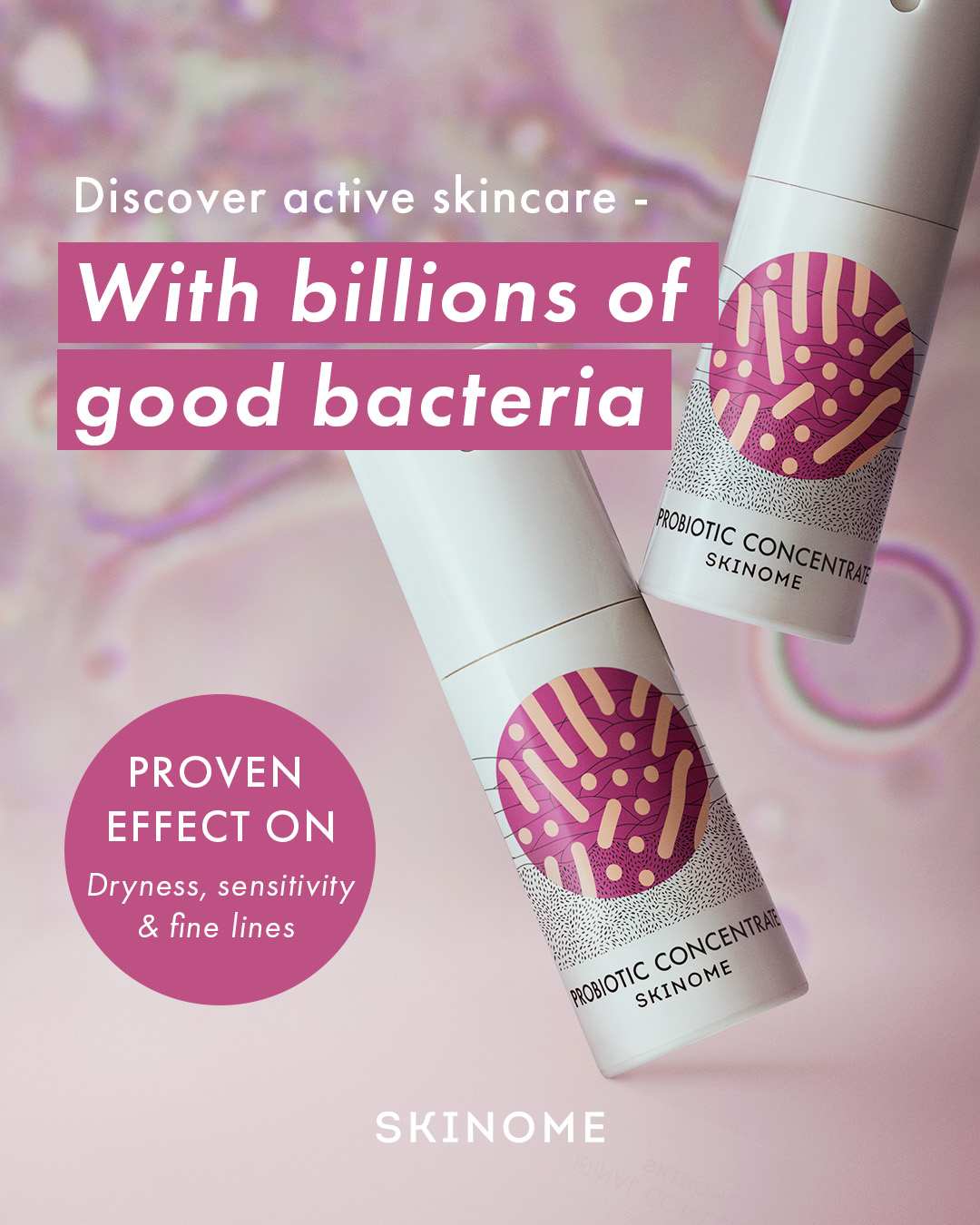 Skinome Facebook ad