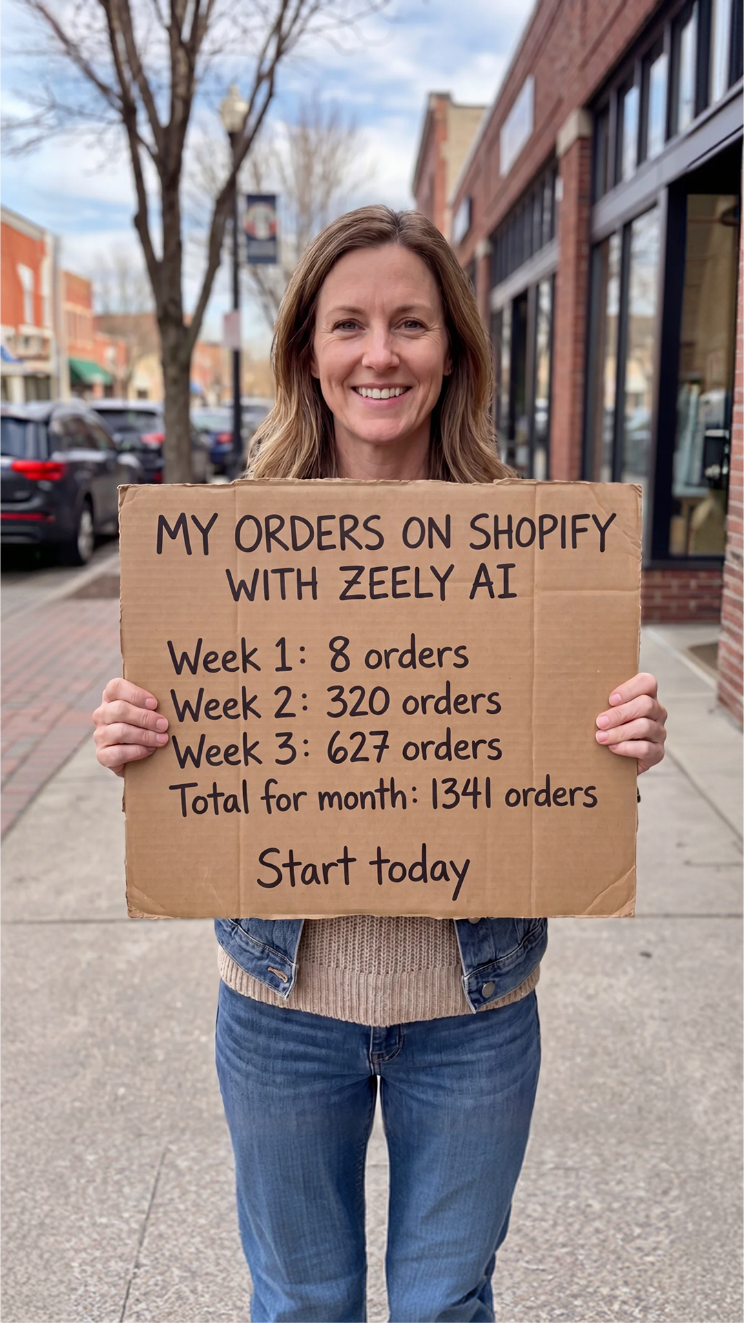 Zeely Facebook ad
