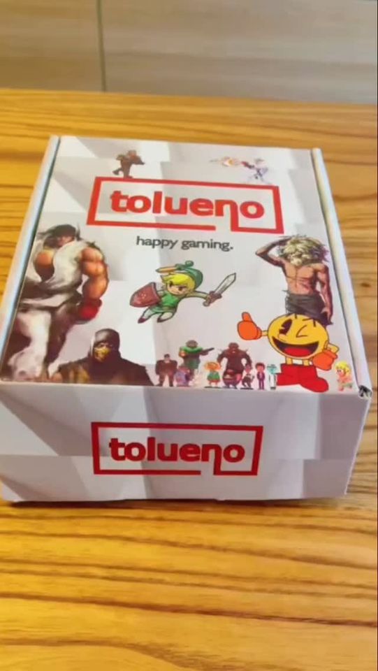 Tolueno Facebook ad: TOLUENO - Consola de Video Juegos Retro Multiplataforma