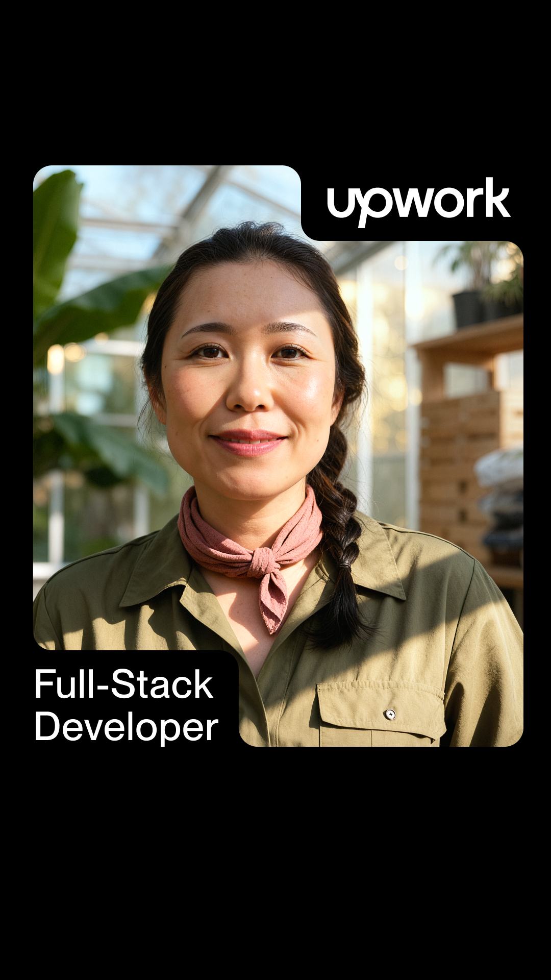 Upwork Facebook ad
