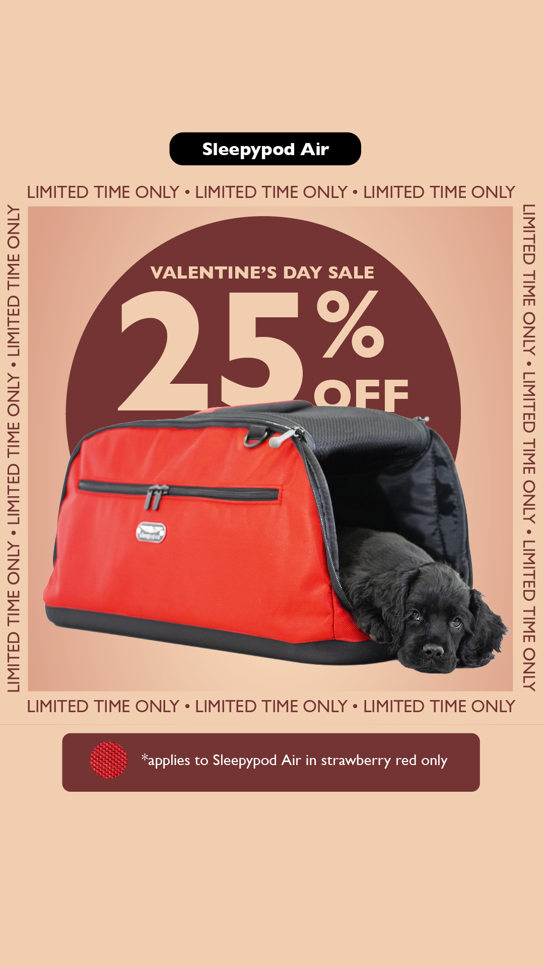 Sleepypod Facebook ad