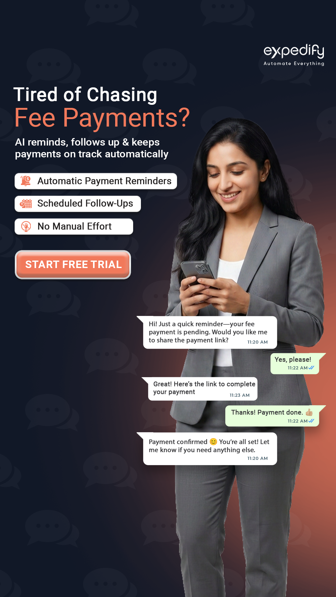 Expedify.ai Facebook ad