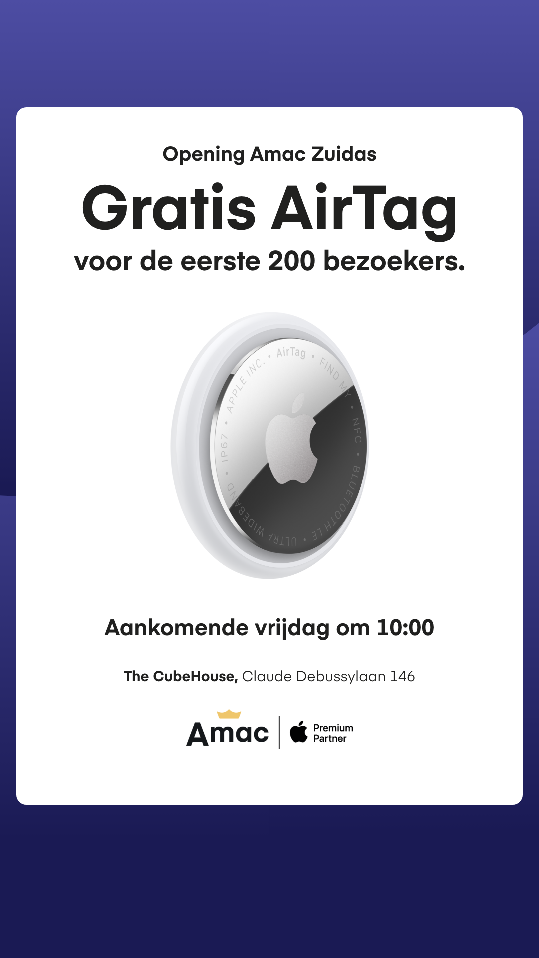 Amac - Apple begint bij Amac Facebook ad