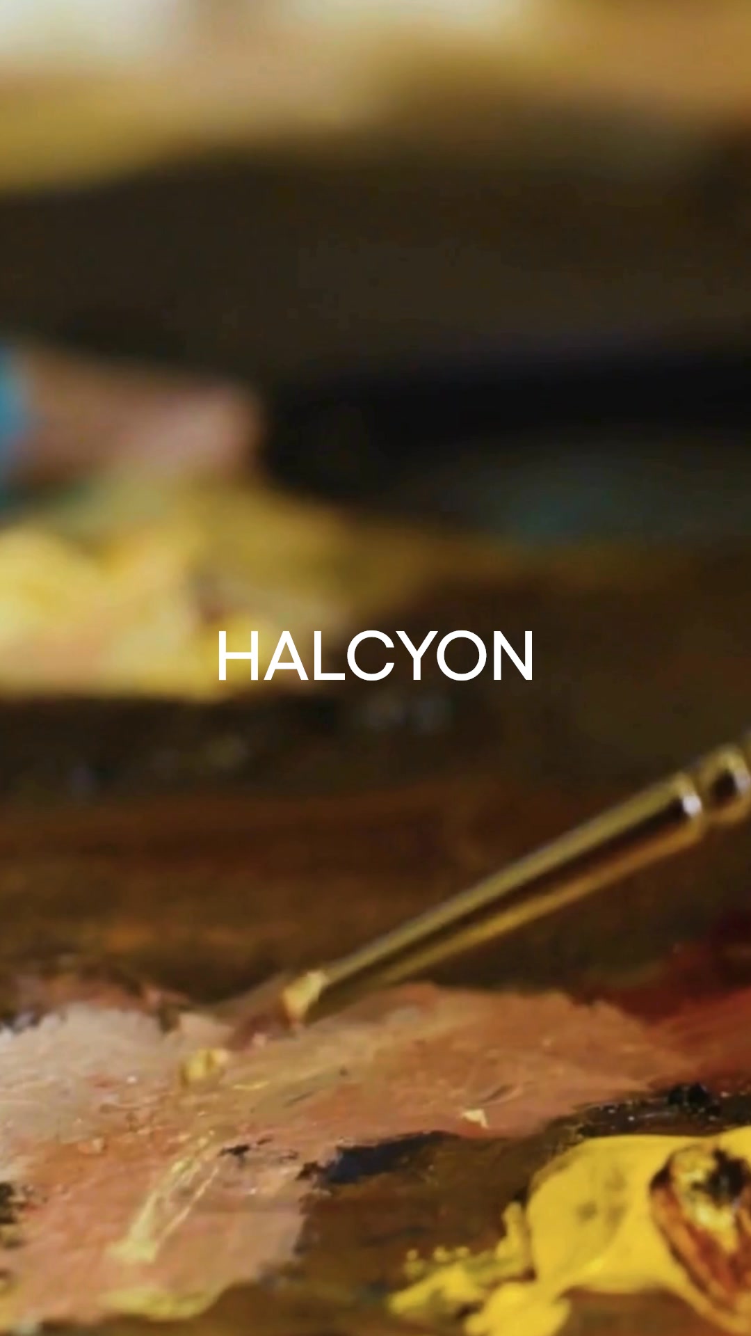 Halcyon Gallery Facebook ad: Discover a world of contemporary art at Halcyon.