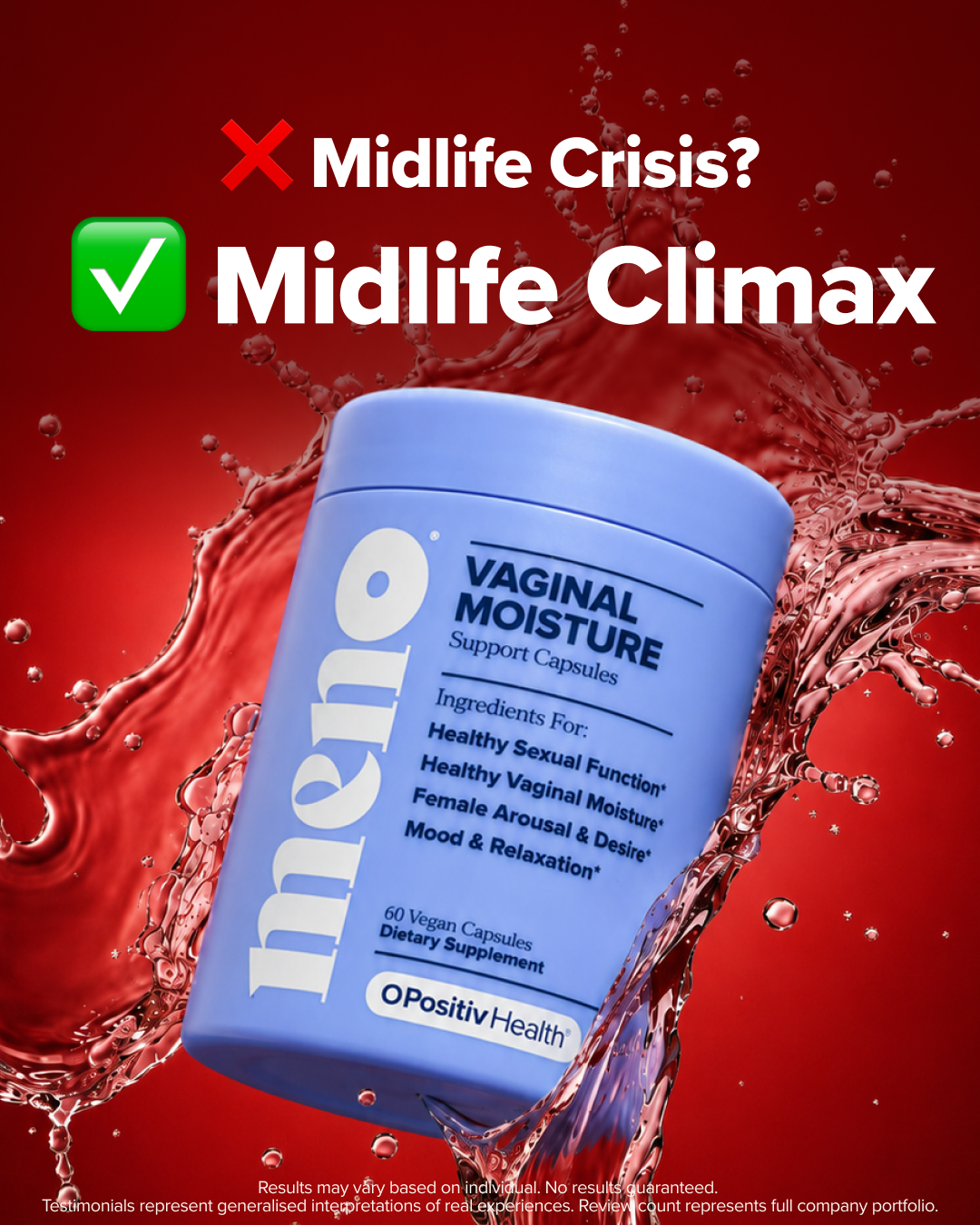 MENO Vitamins Facebook ad