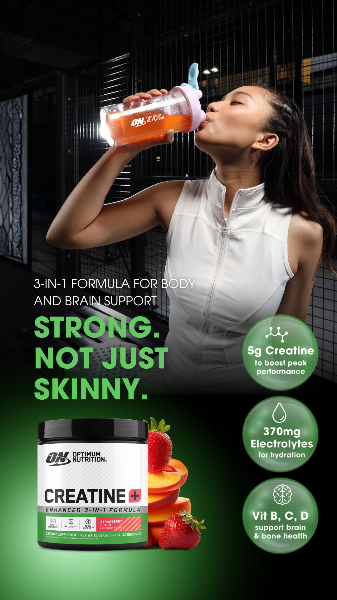 Optimum Nutrition Facebook ad