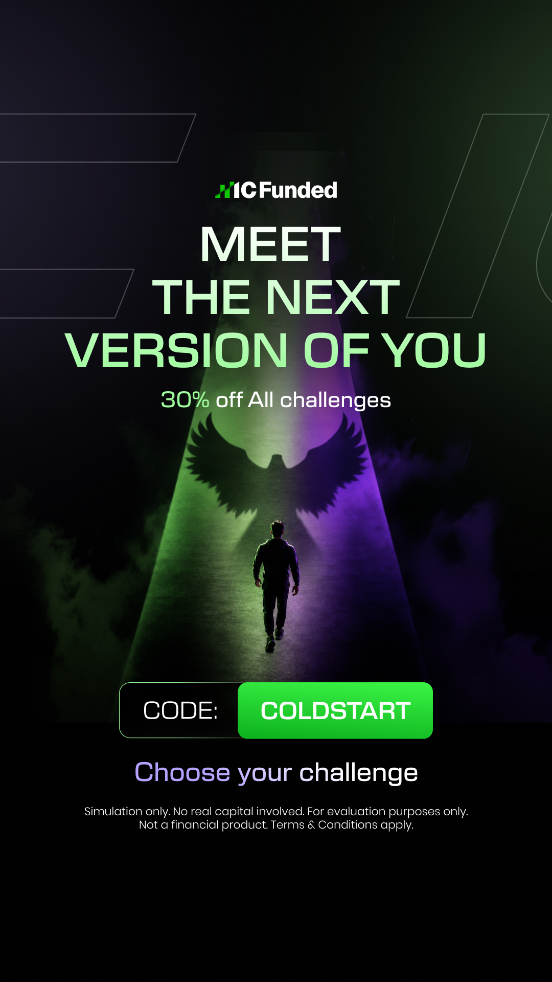 IC Funded Facebook ad: Save 30% with code COLDSTART