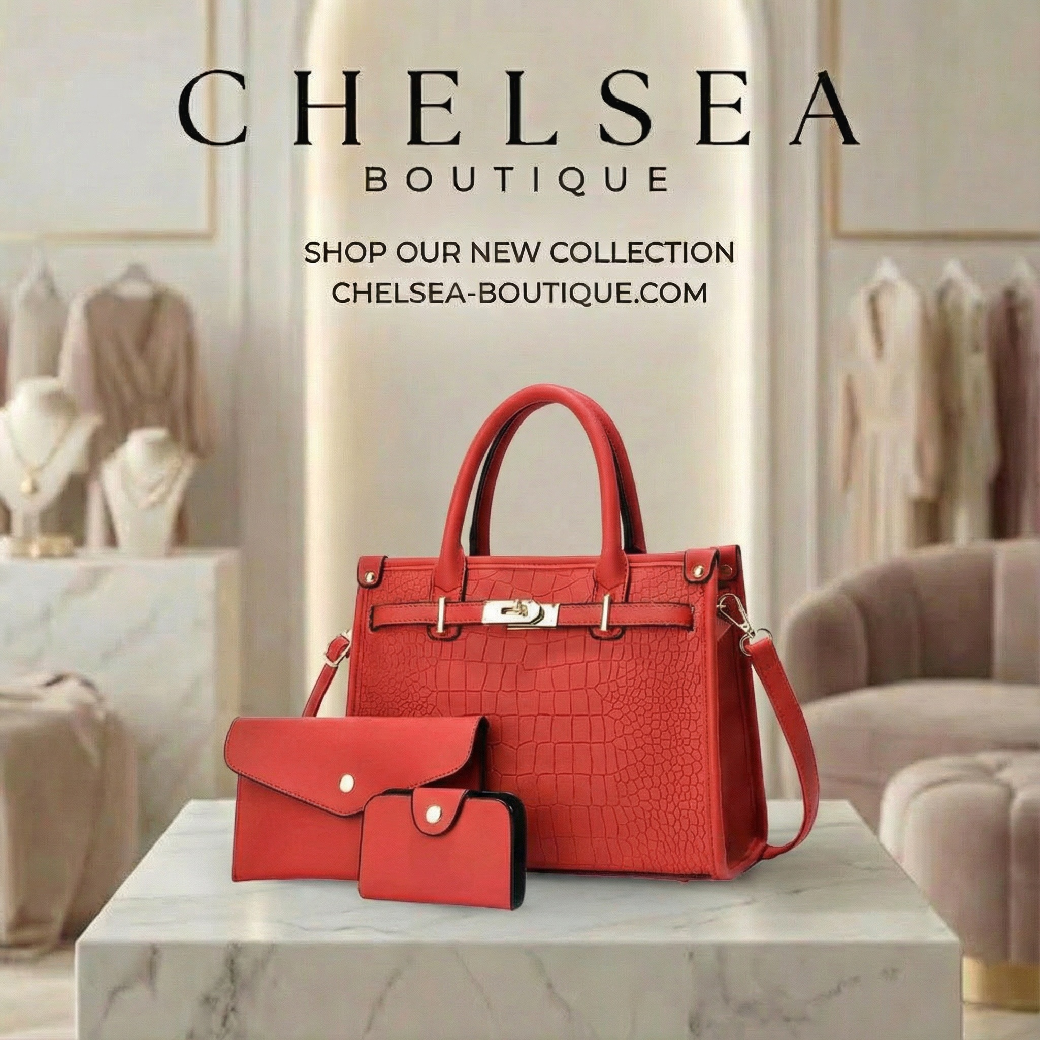 Chelsea Boutique Facebook ad