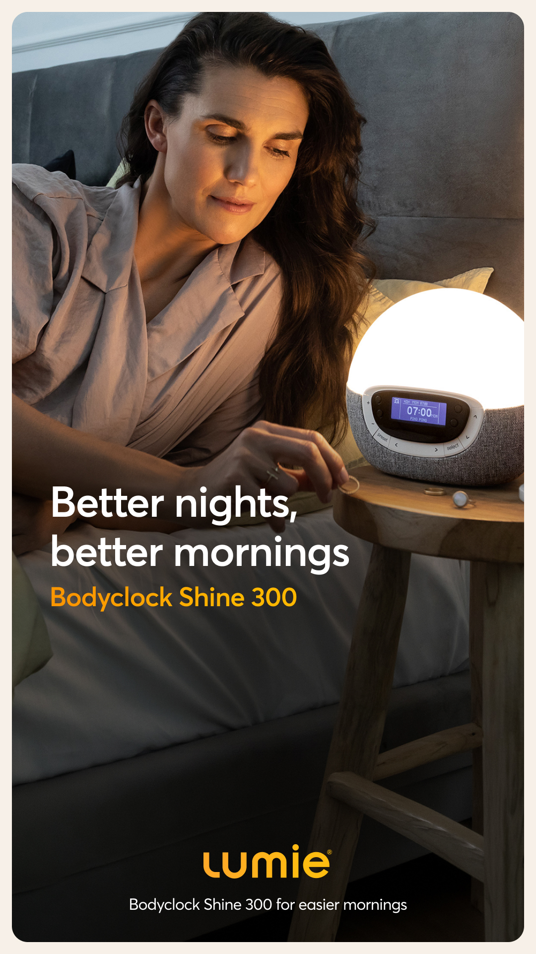 Lumie Facebook ad