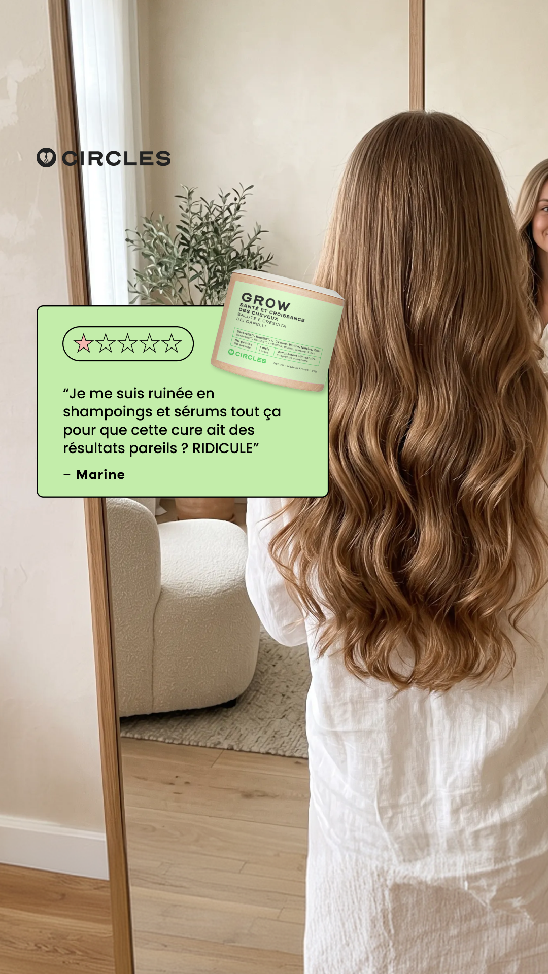 Circles Facebook ad