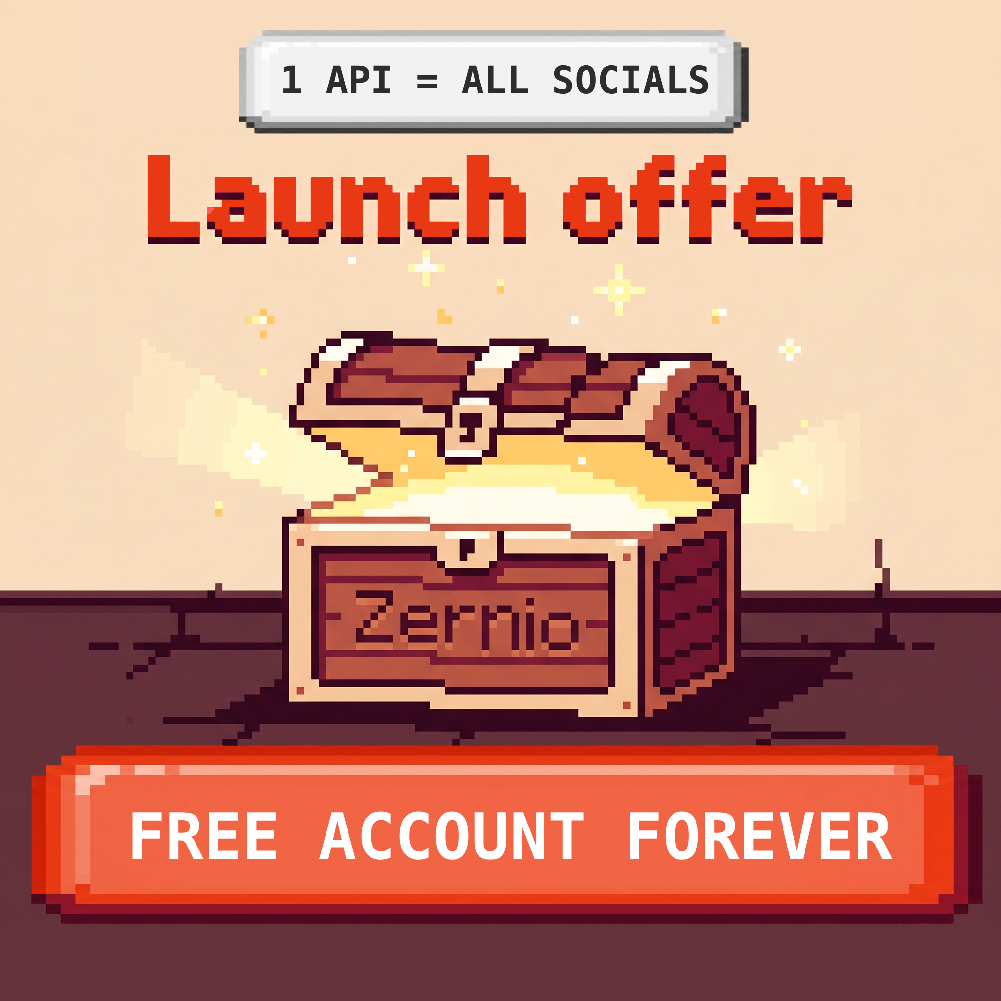 Zernio - previously Late Facebook ad