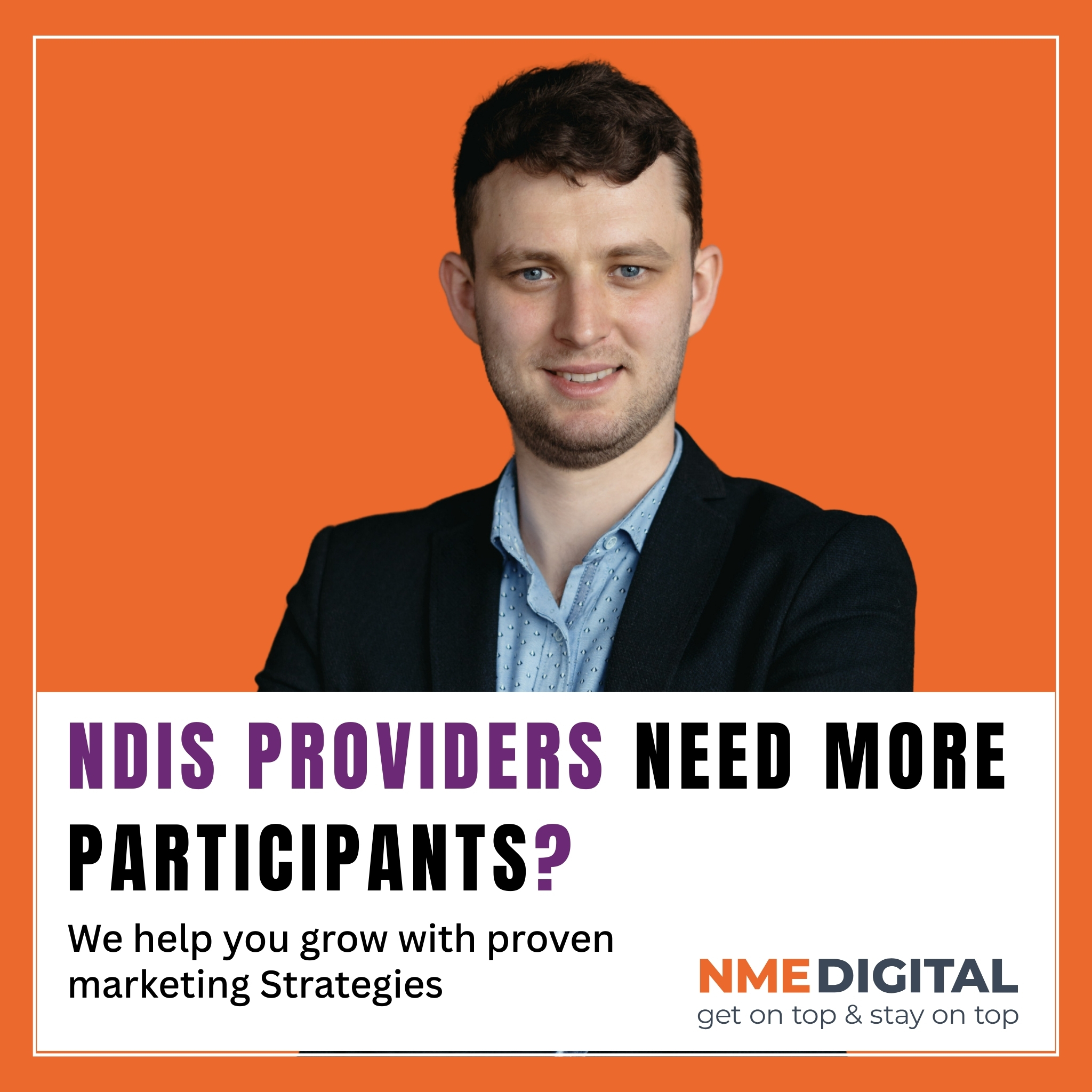 NME Digital Agency Facebook ad: Get More Participants - 100 % Proven