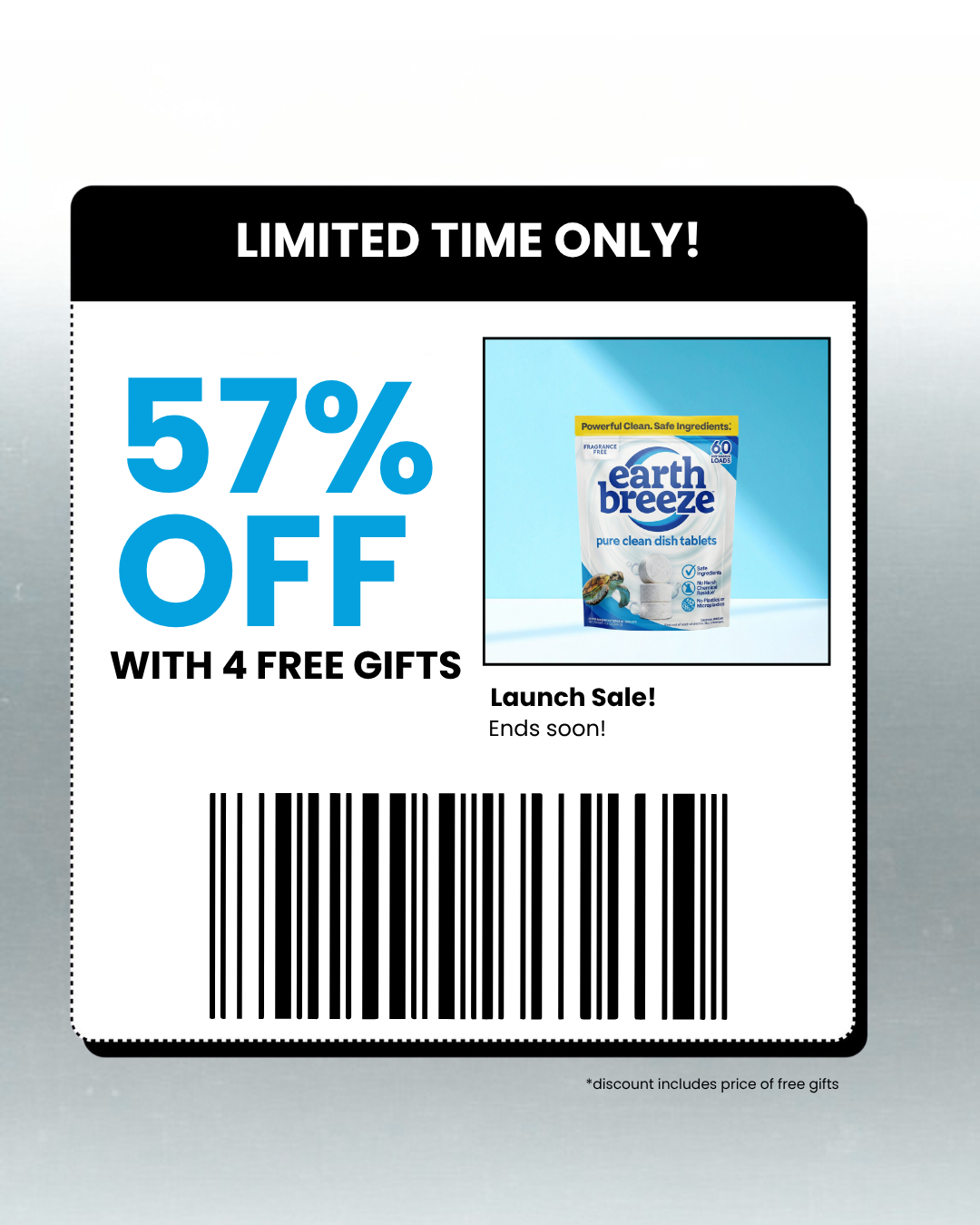 Earth Breeze Facebook ad