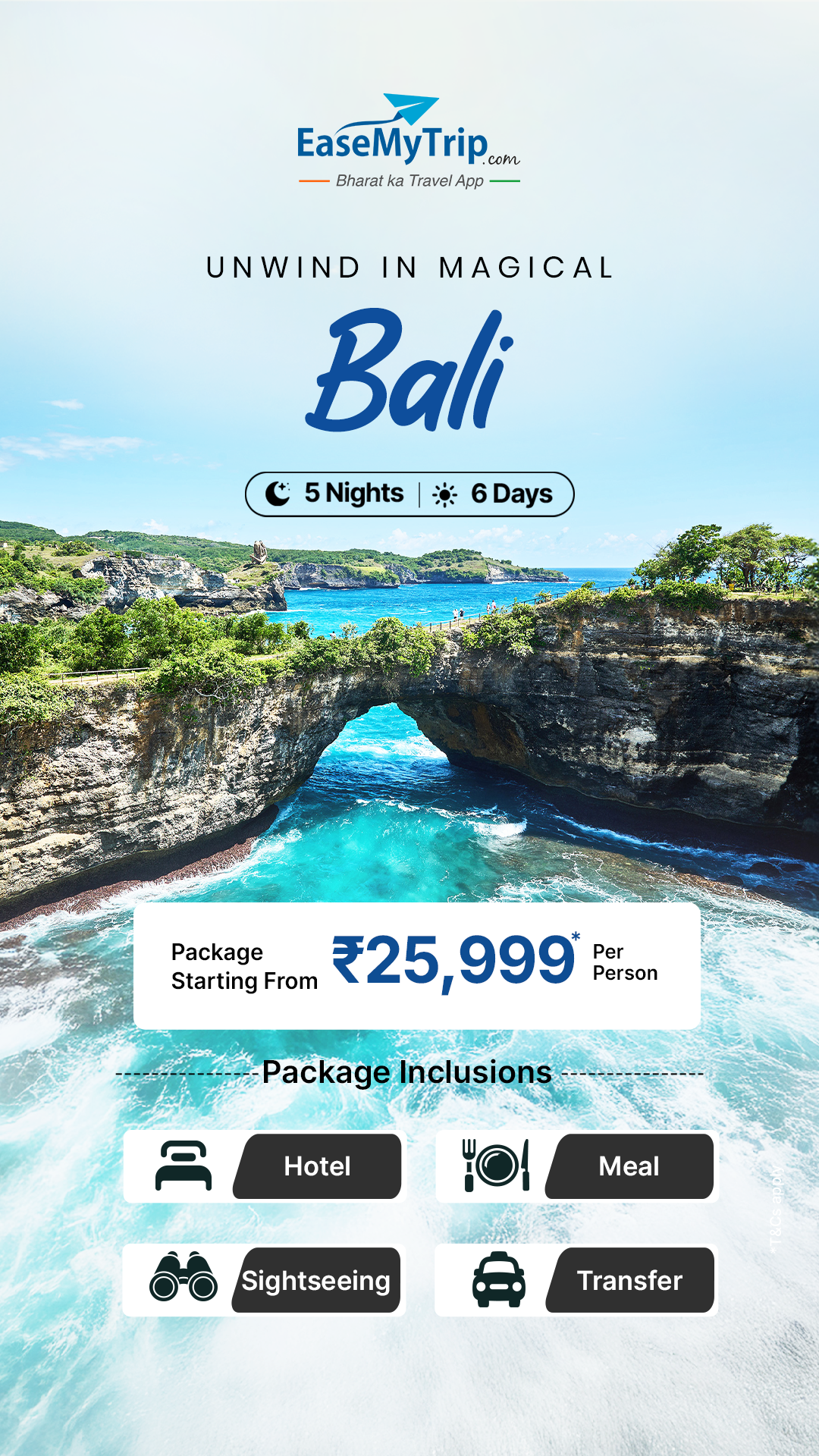 EaseMyTrip.com Facebook ad