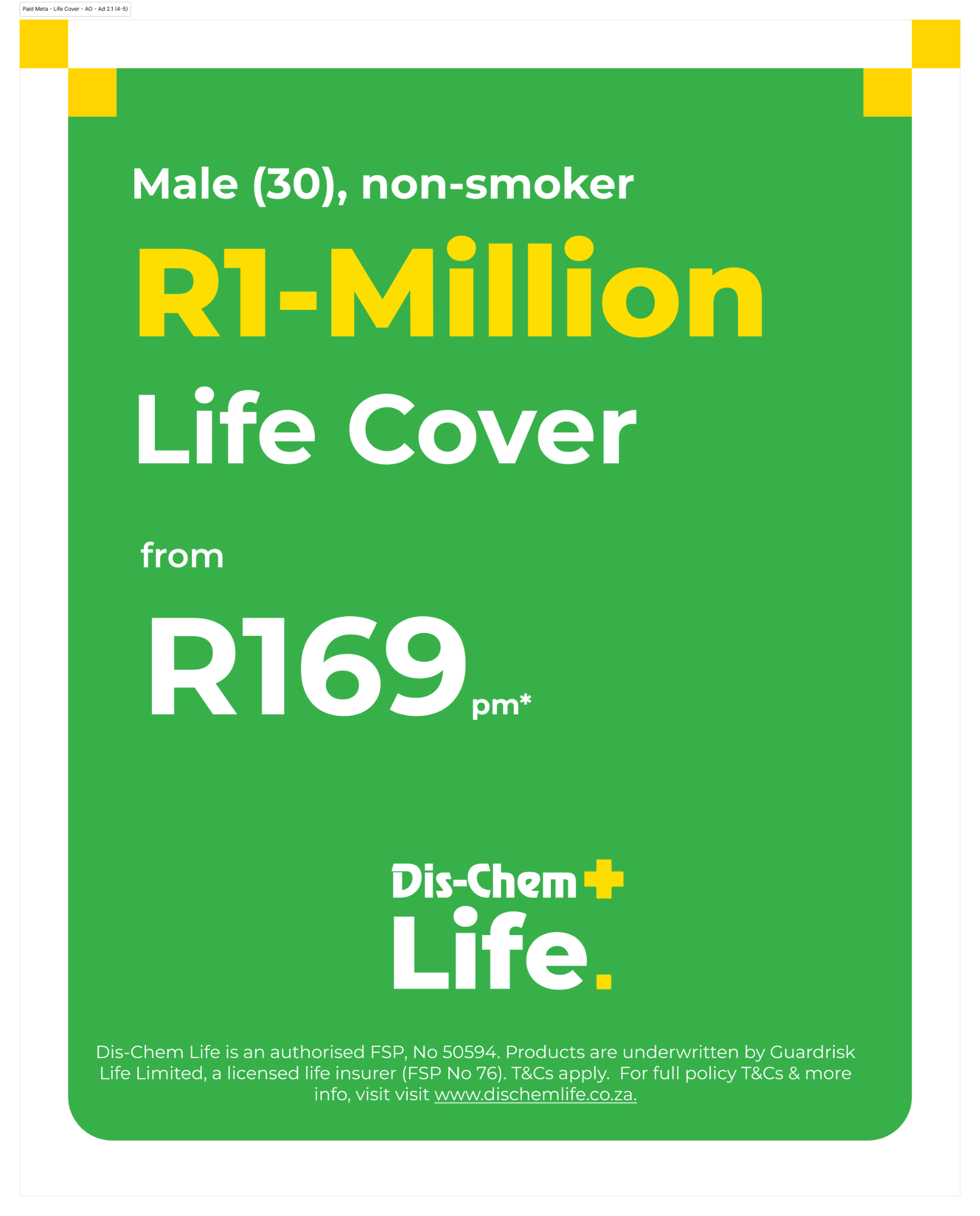 Dis-Chem Life Facebook ad: Dis-Chem Life Cover