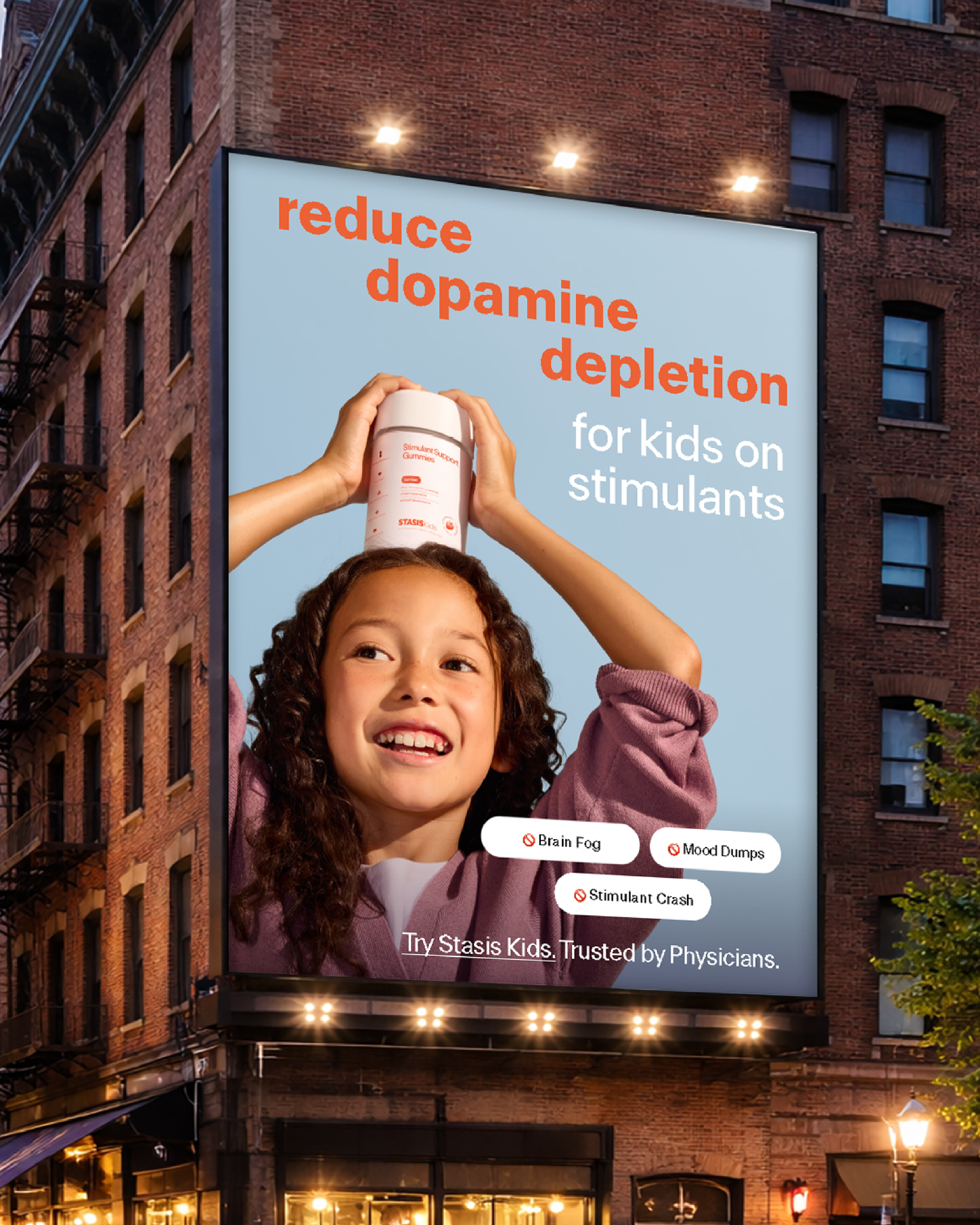Stasis Kids Facebook ad