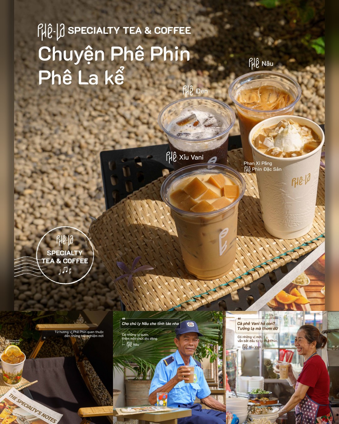 Phê La Facebook ad: Có người chọn vị quen