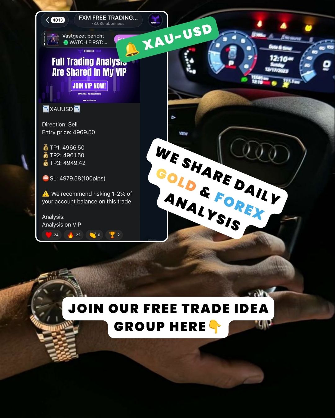FXM Original Facebook ad: Get Access Now