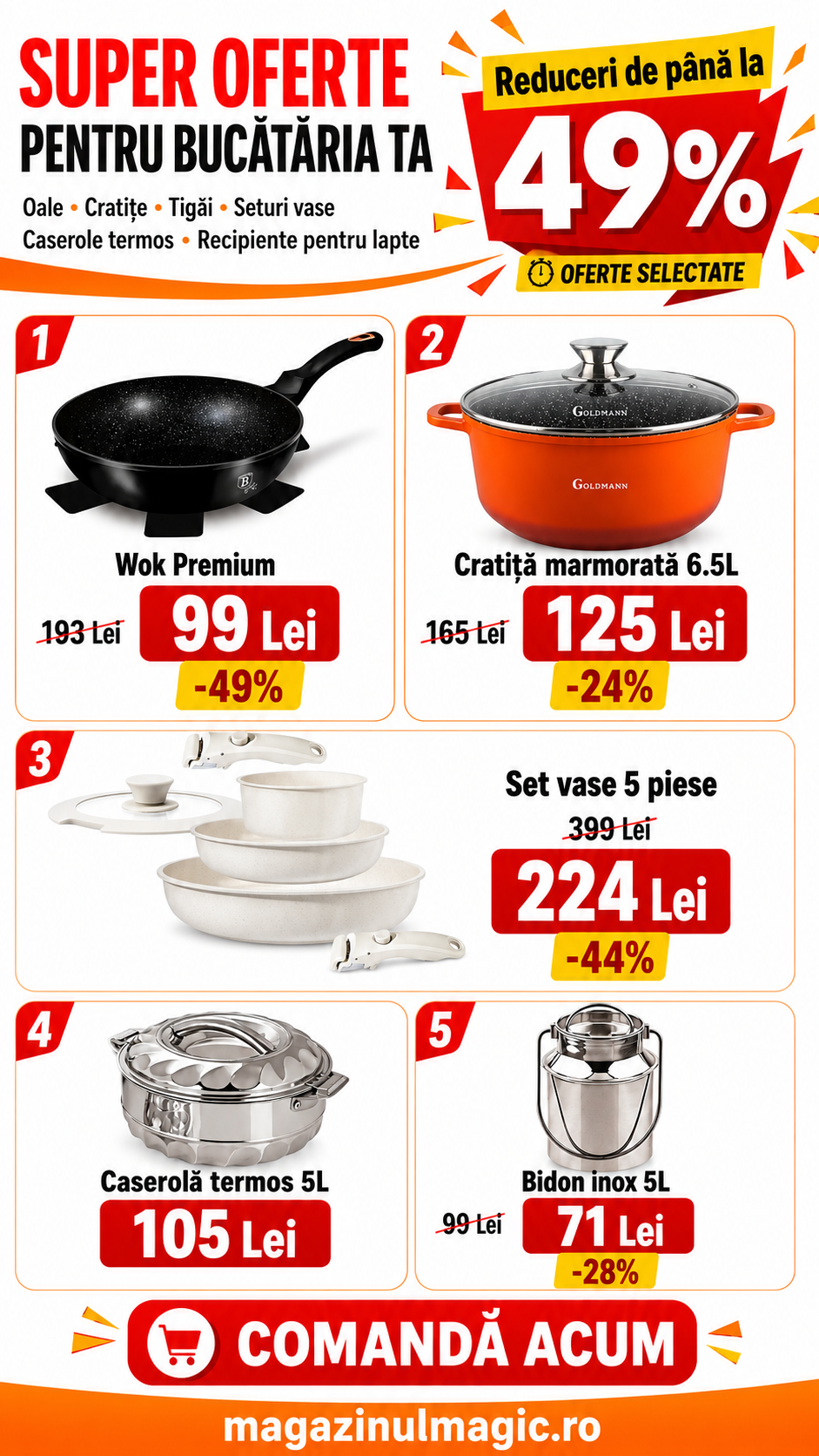 Magazinul Magic Facebook ad from Jun 12, 2026
