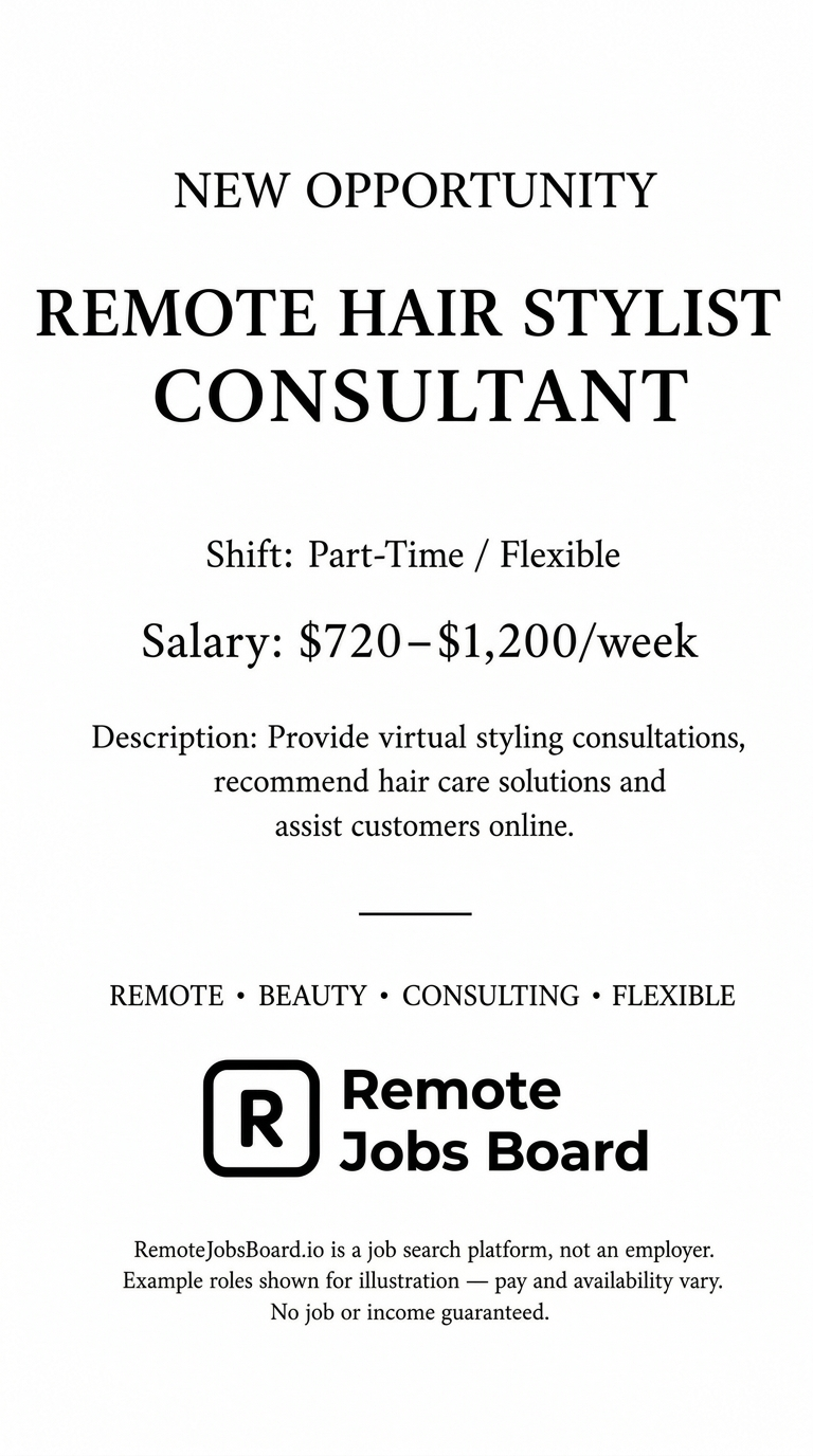 Remote Jobs Board - Work From Anywhere Facebook ad