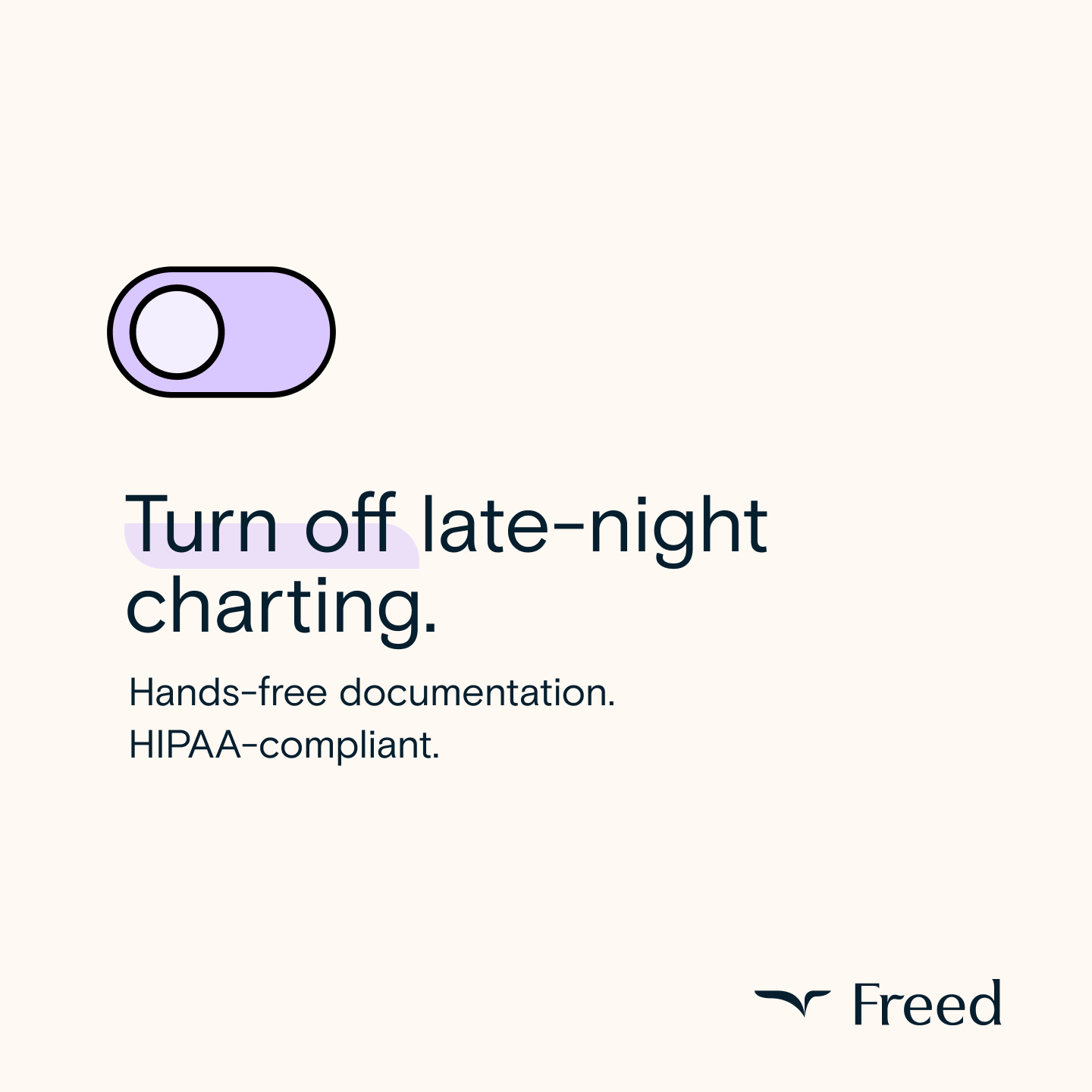 Freed Facebook ad