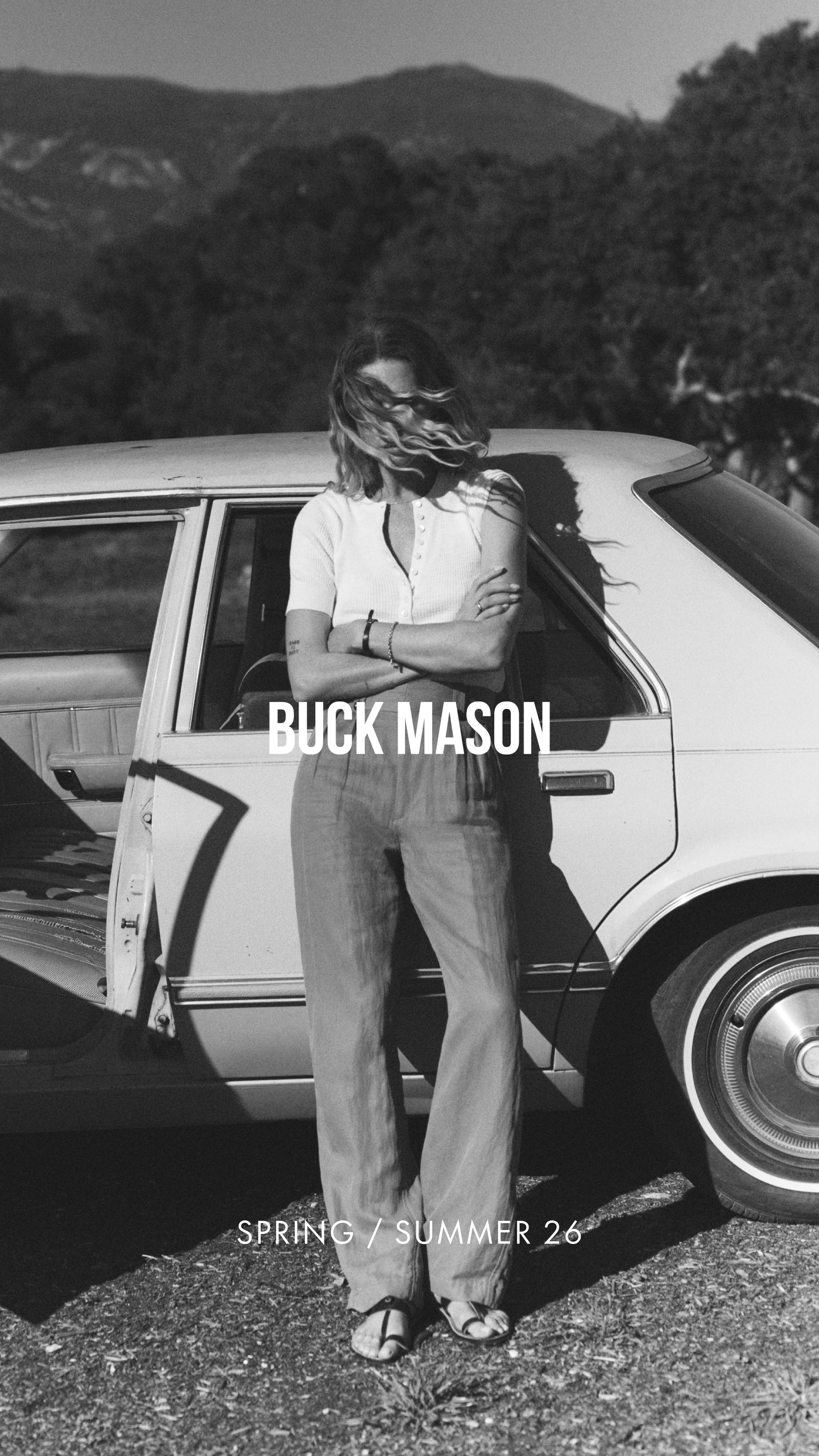 Buck Mason Women's Facebook ad