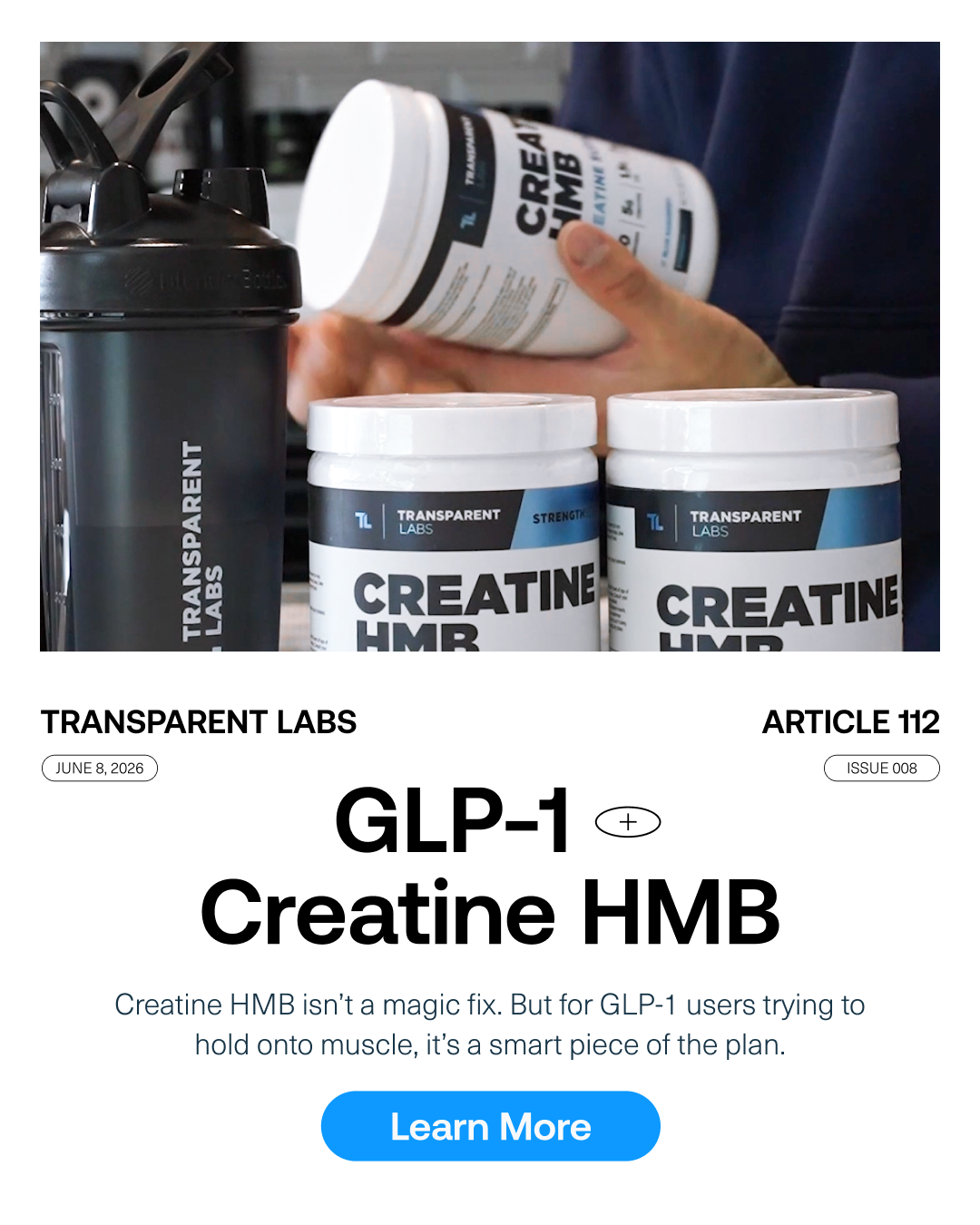 Transparent Labs Facebook ad