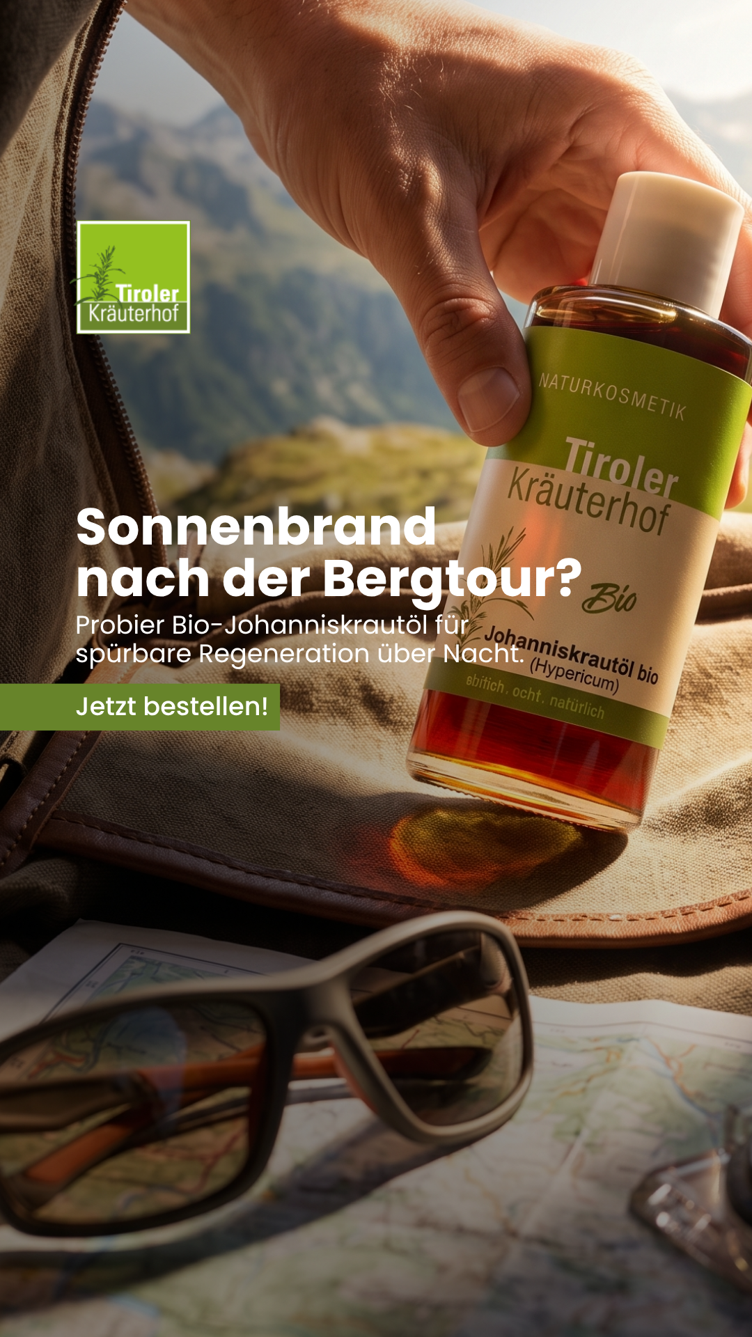Tiroler Kräuterhof Naturkosmetik Facebook ad