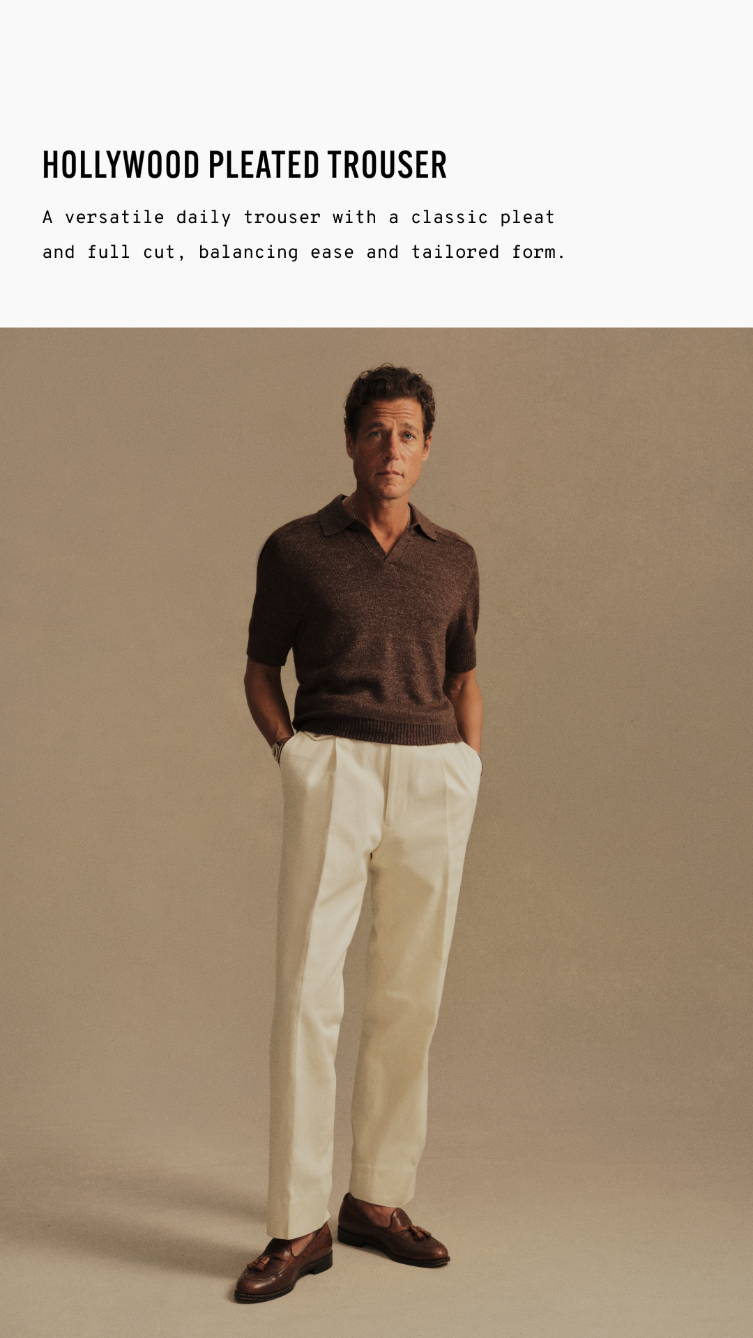 Buck Mason Facebook ad