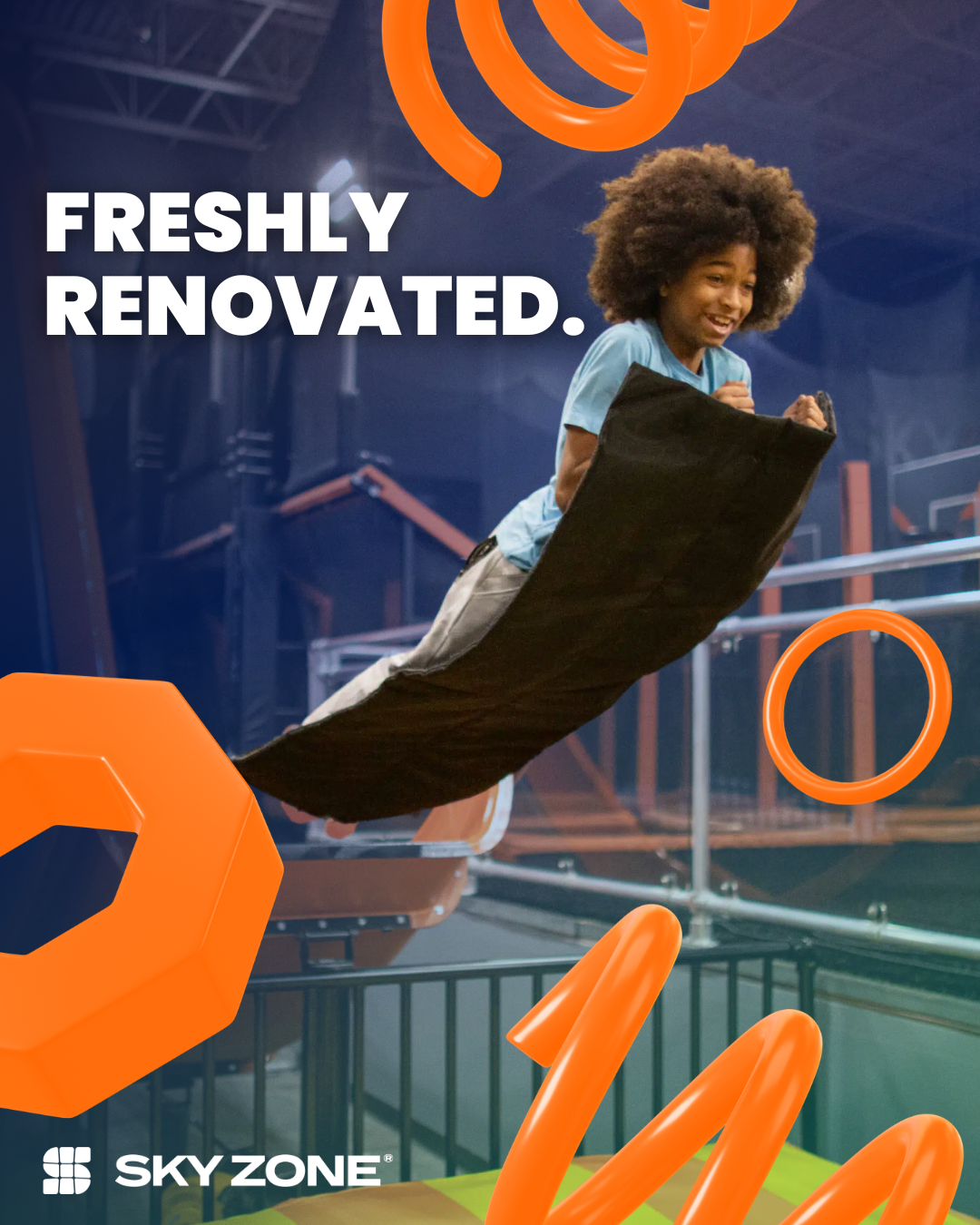 Sky Zone McDonough, GA Facebook ad