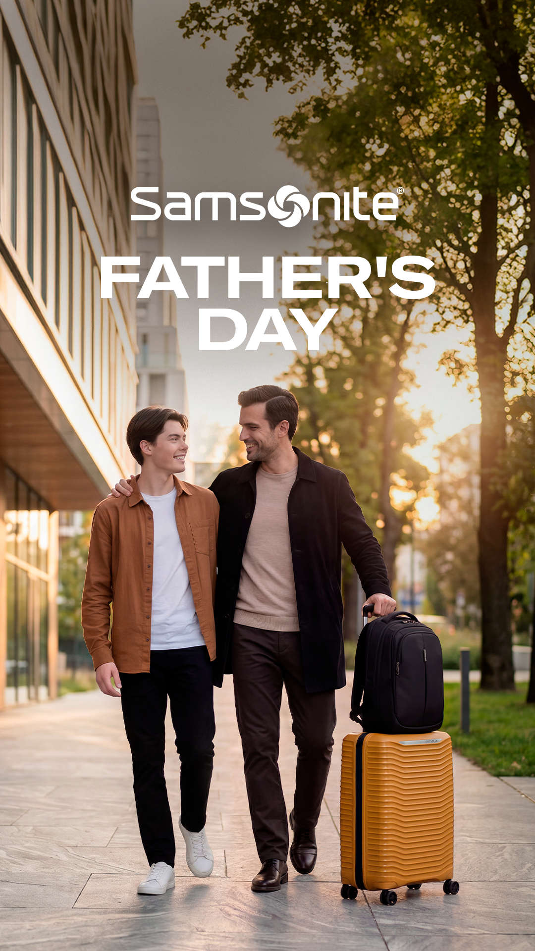 Samsonite Facebook ad