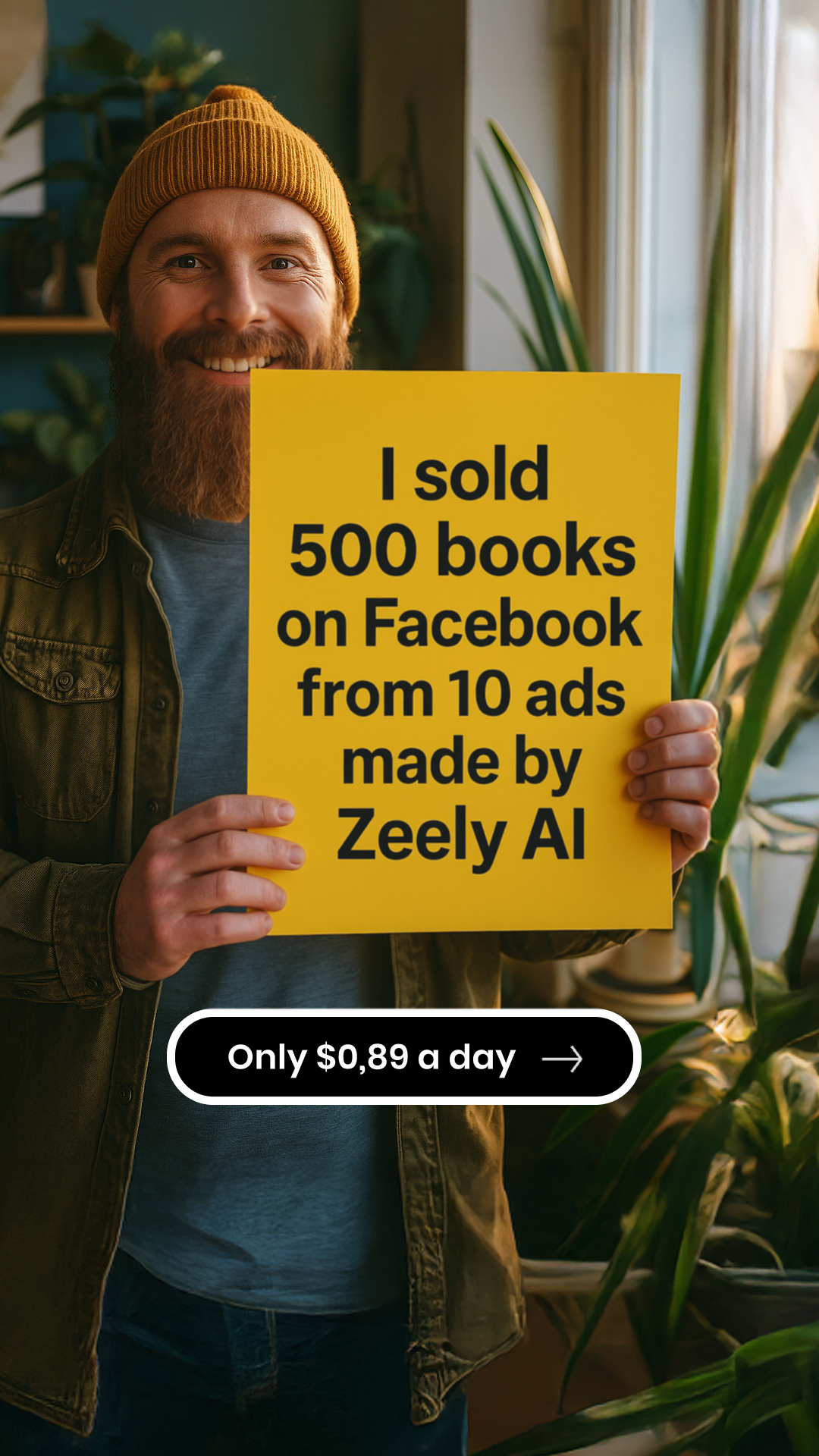Zeely Facebook ad