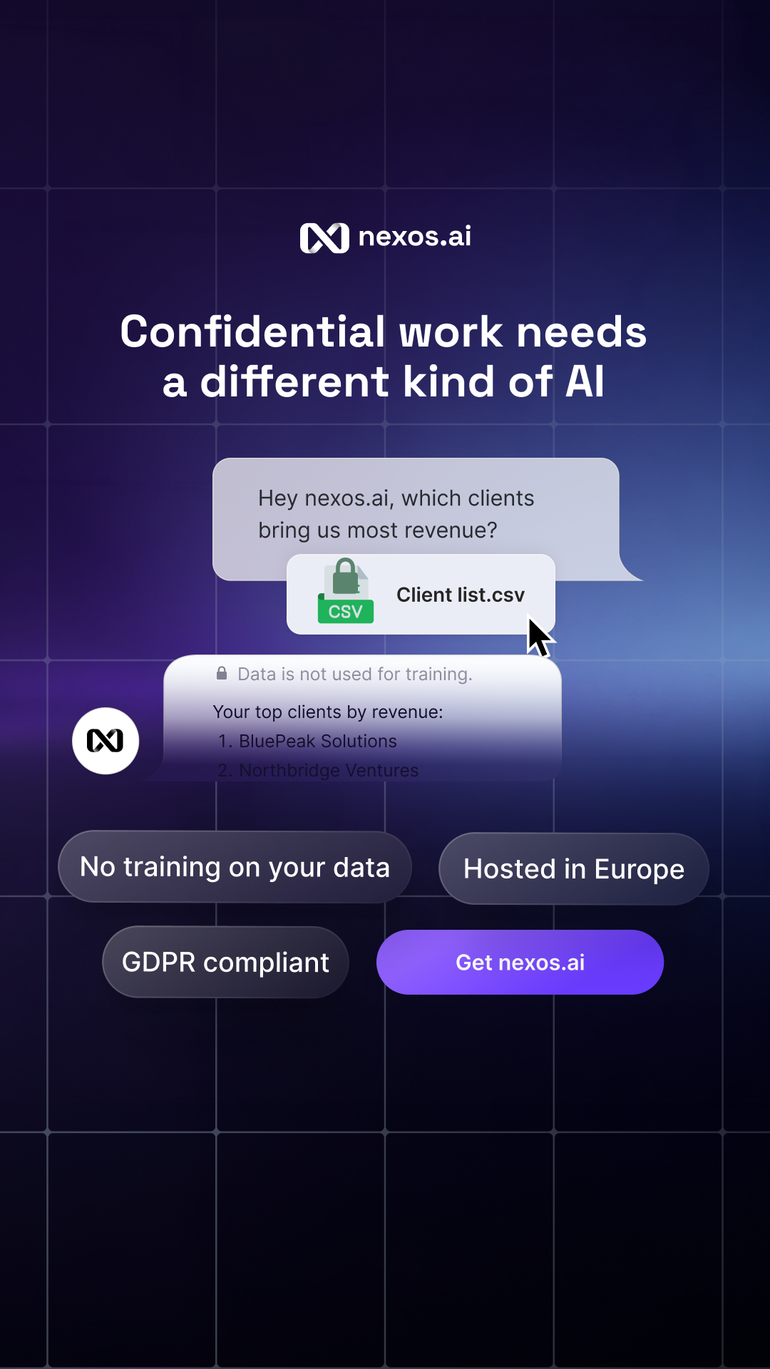 nexos.ai Facebook ad