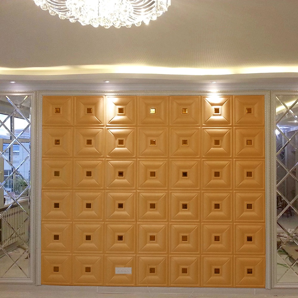 mywallpanels.com Facebook ad: Premium 3D Wall Panels.