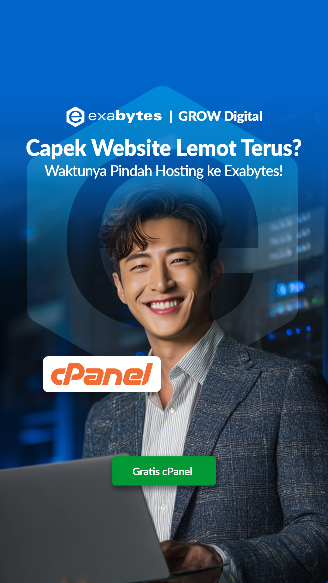 Exabytes Indonesia Facebook ad from Jul 1, 2026