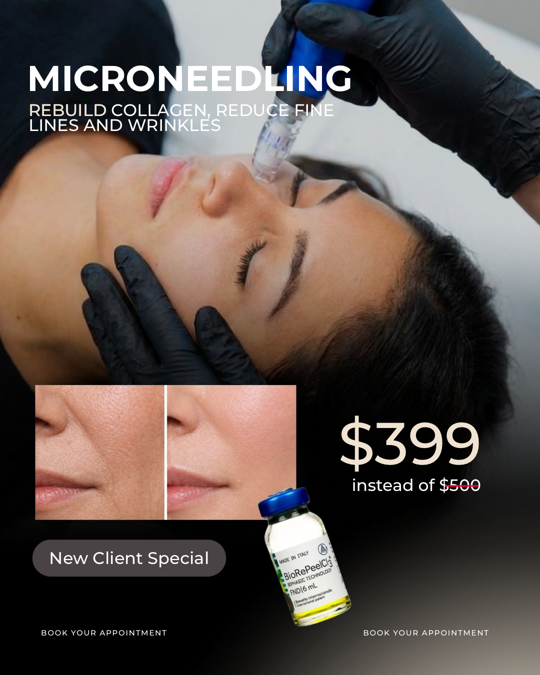 Sculpt Blvd Facebook ad: Tighten and Smooth Your Face