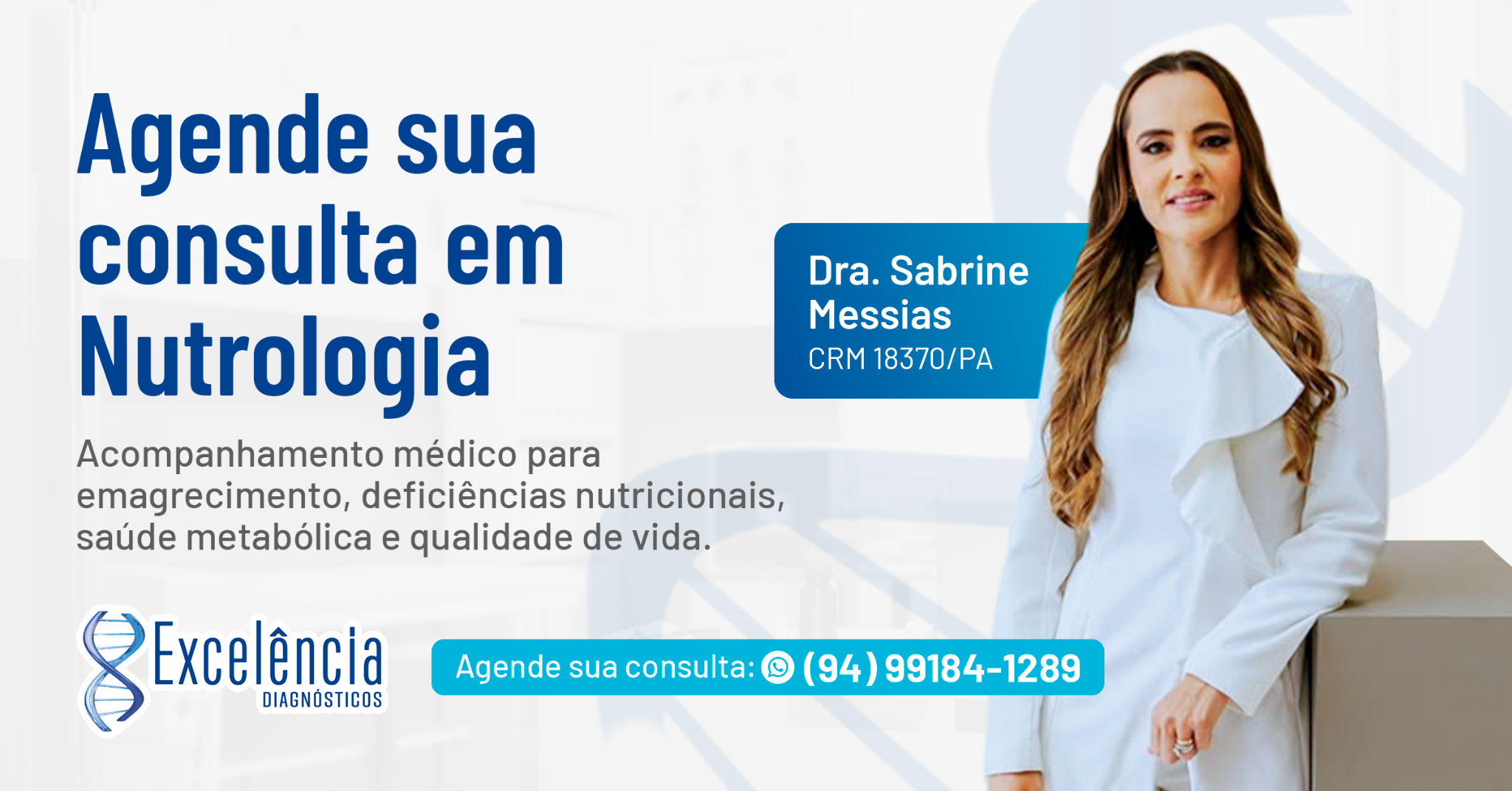 Excelência Diagnósticos Facebook ad: Agende sua consulta!