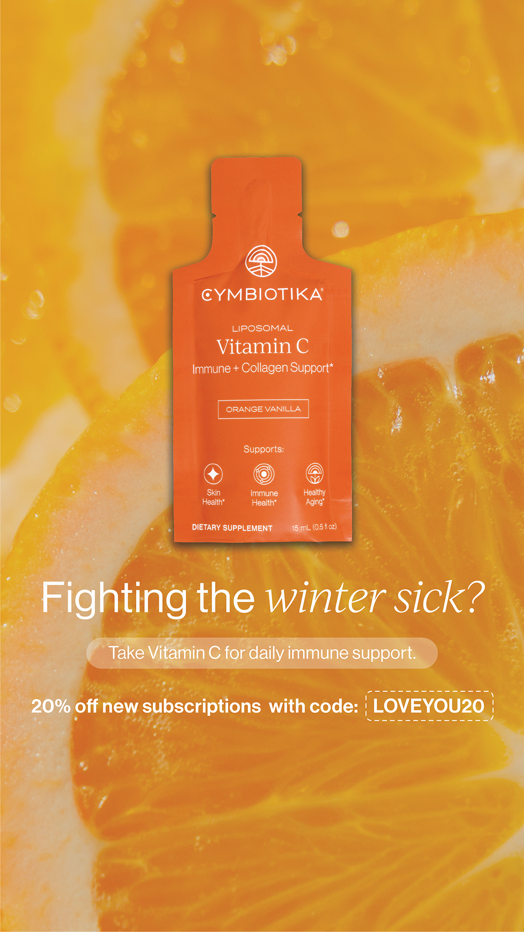 Cymbiotika Facebook ad